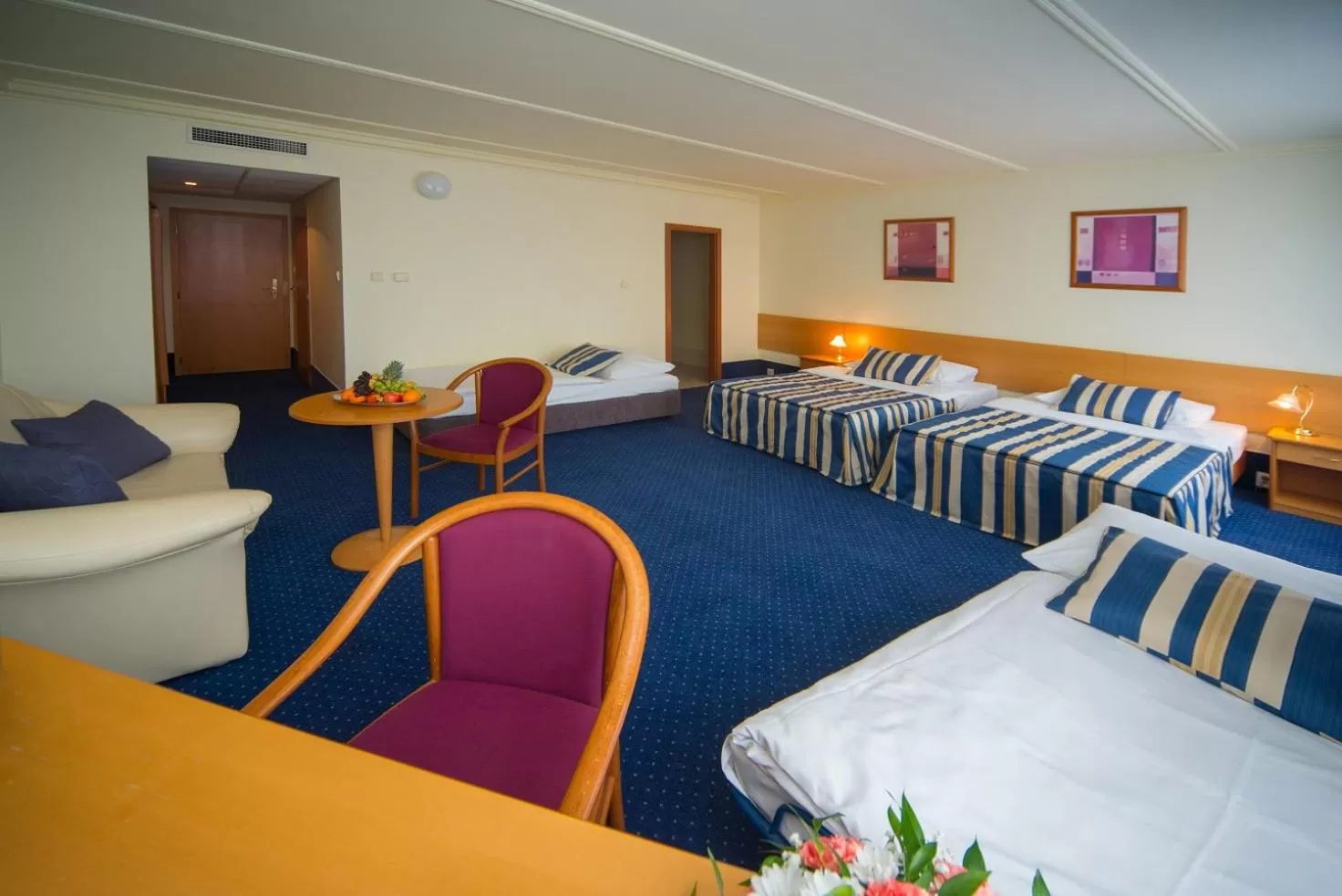 Bed in TOP HOTEL Praha