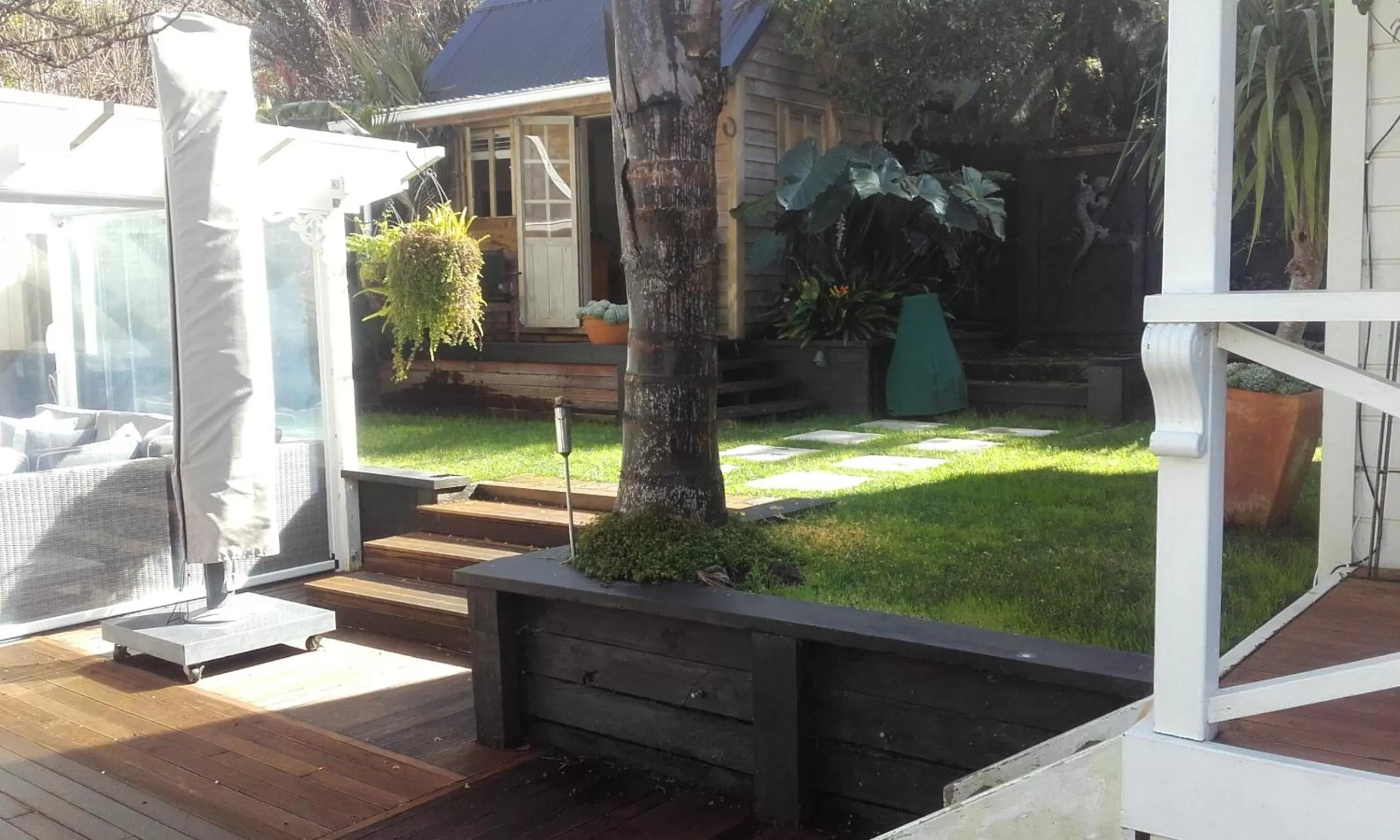 Garden in Harbour View Cottage