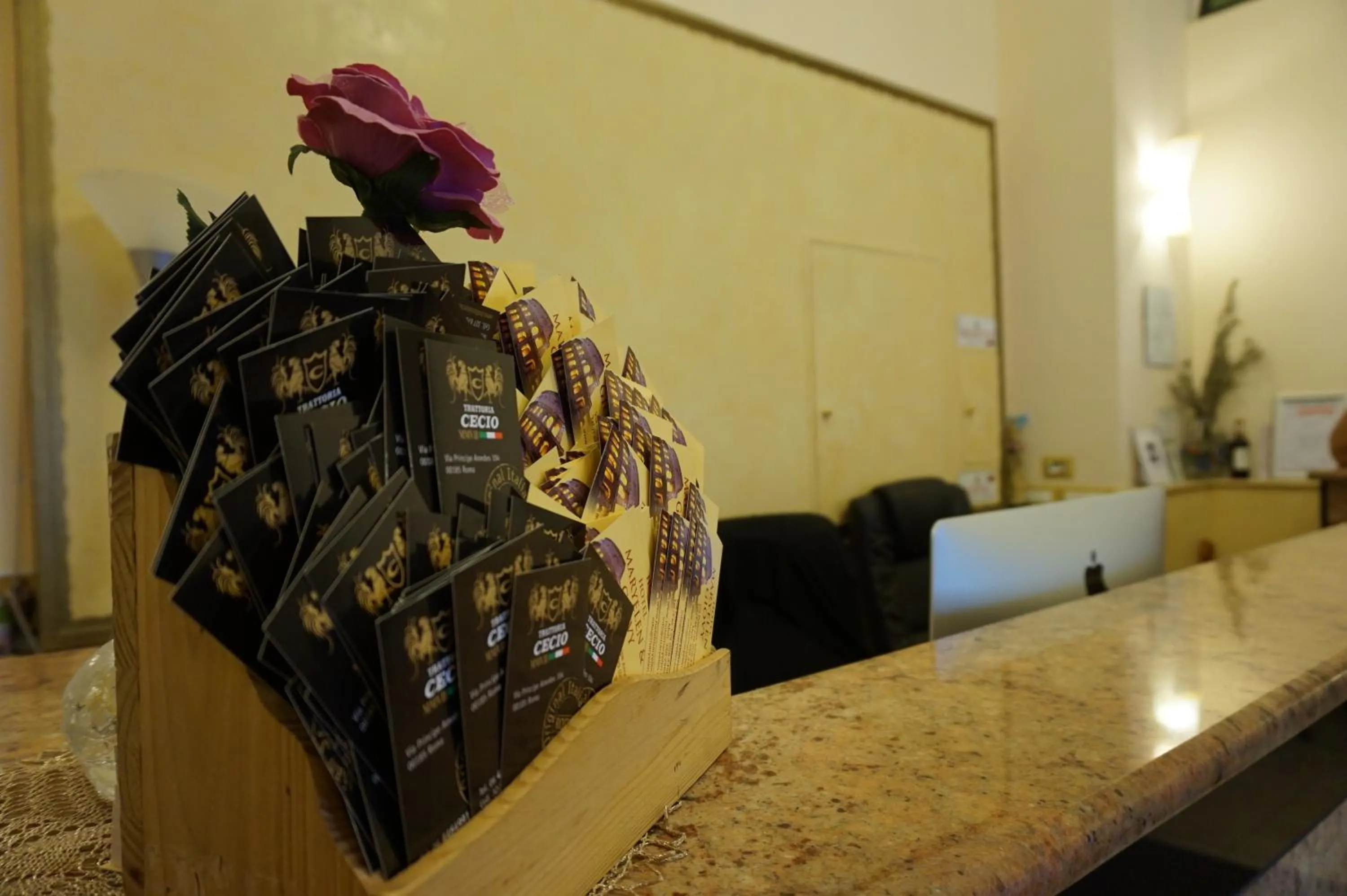 Lobby or reception in Hotel Maryelen