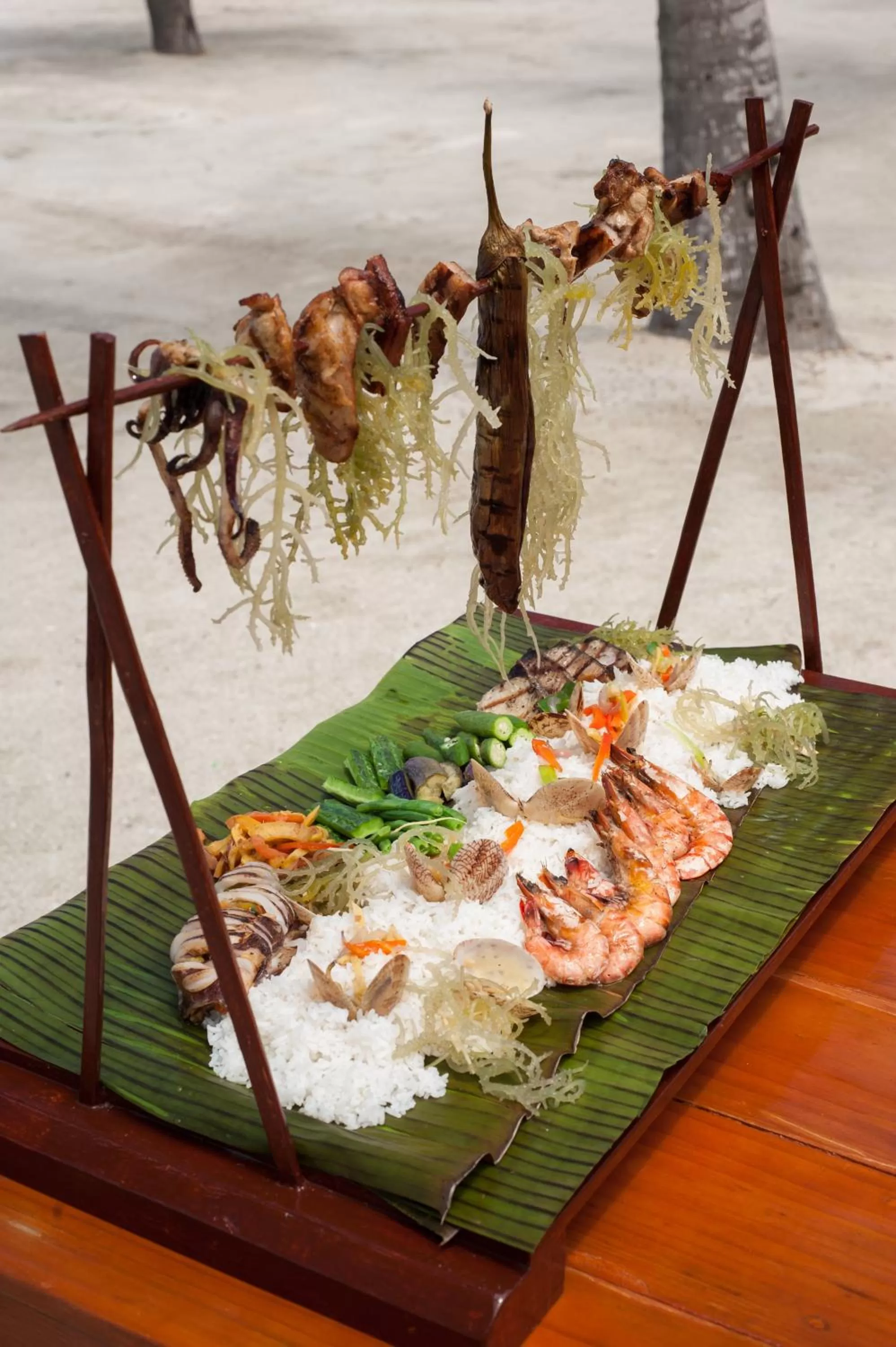 Food in Bohol Beach Club