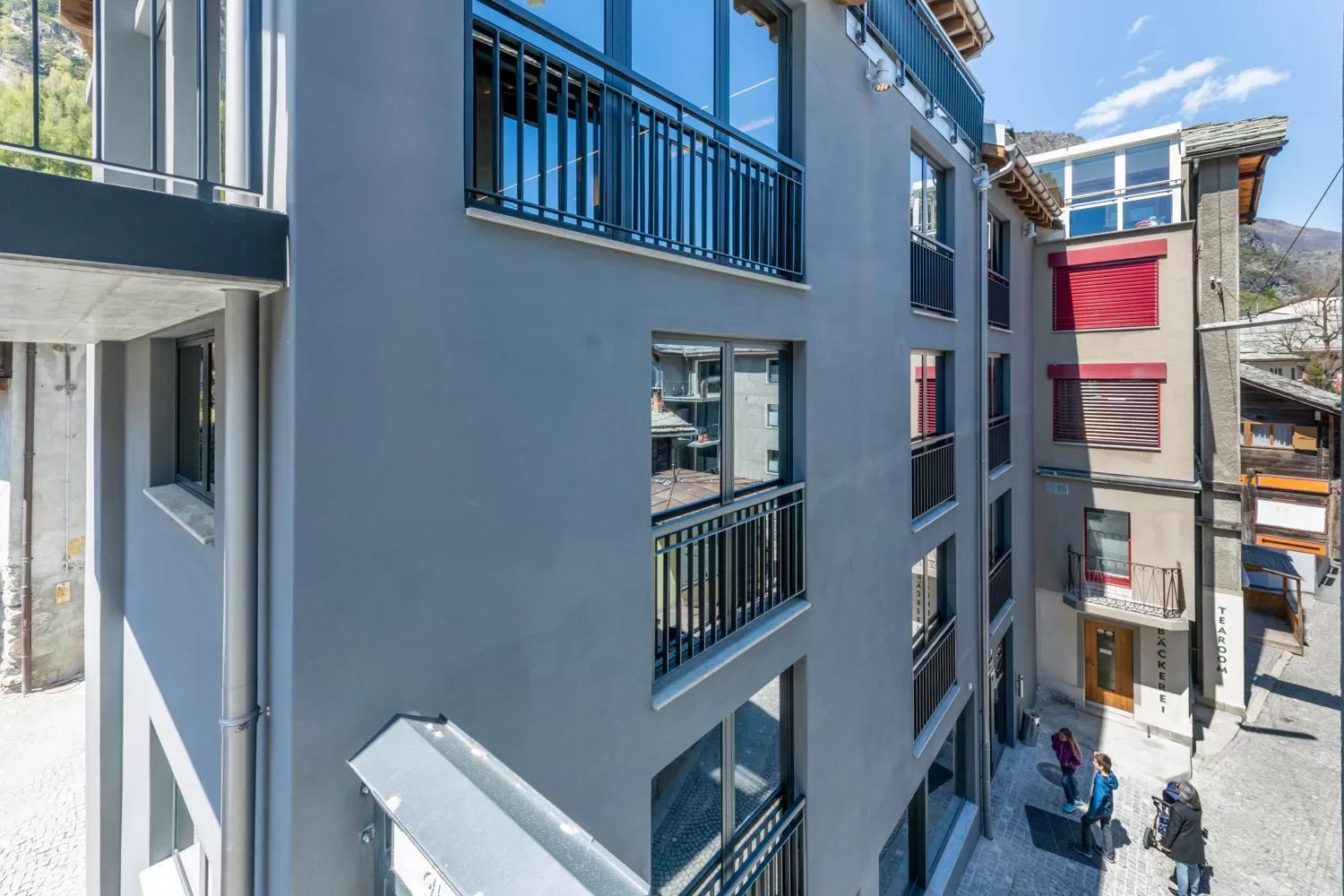 Street view, Balcony/Terrace in Hotel Heimatlodge