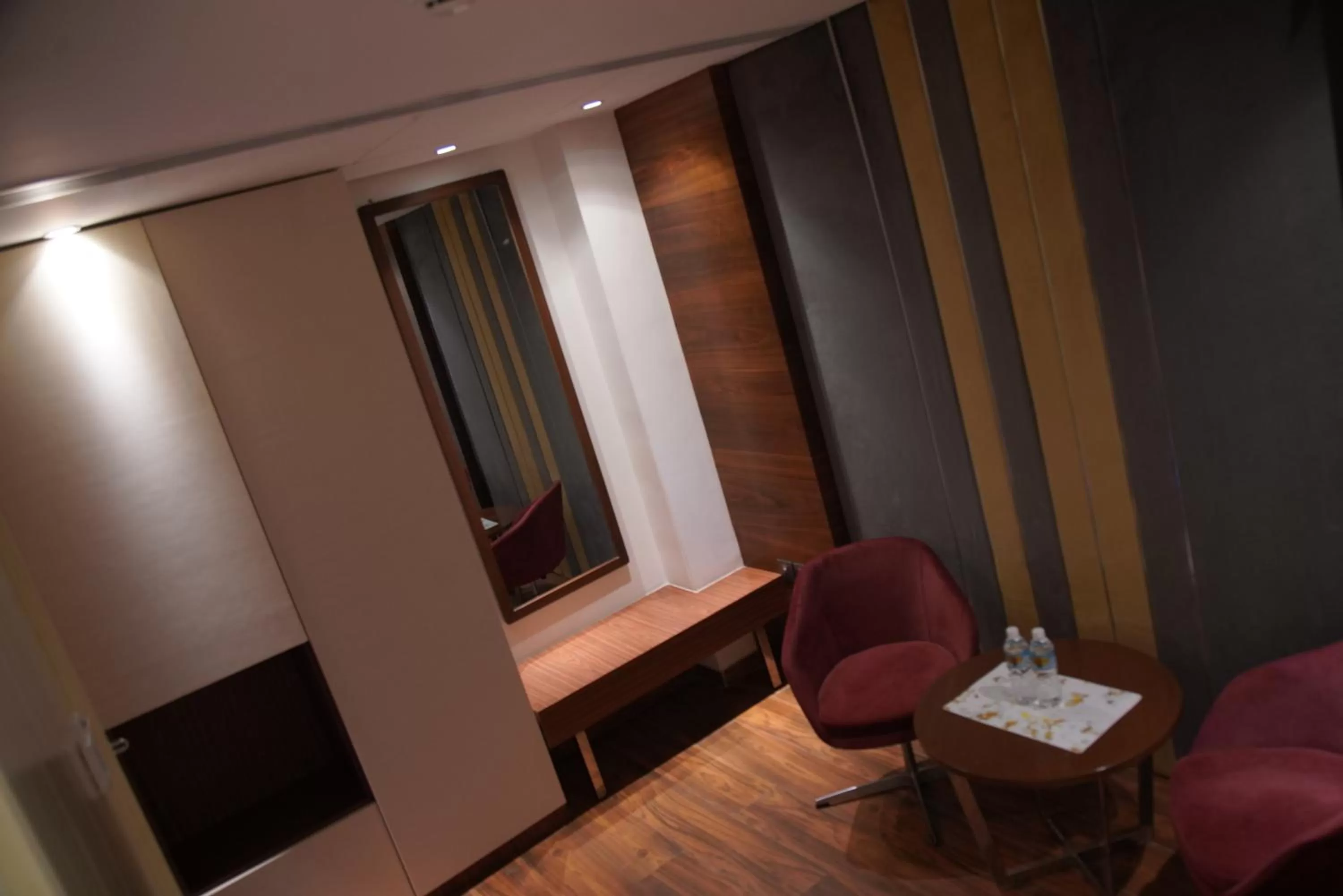 Seating area in Hotel Namo Residency