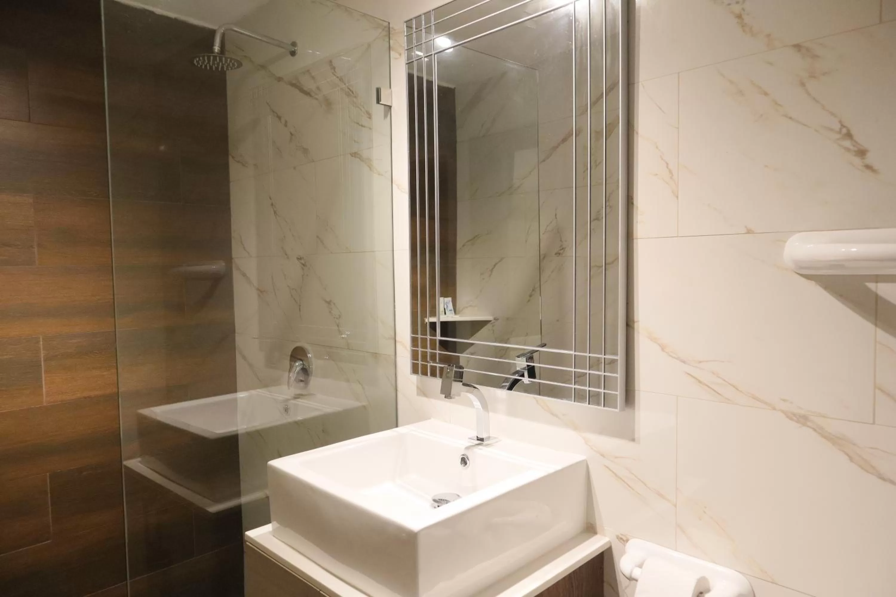 Shower in Hotel Sada