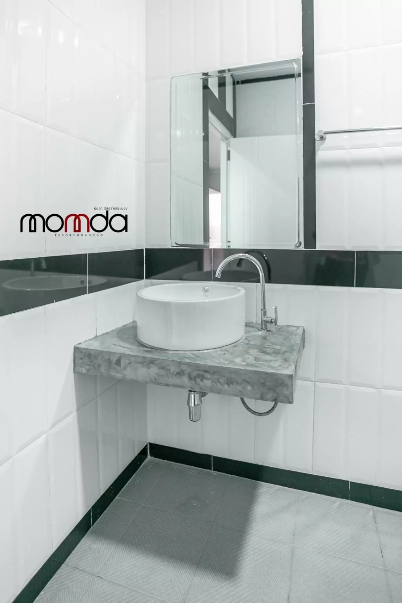 Bathroom in Momda Resort @Ranong