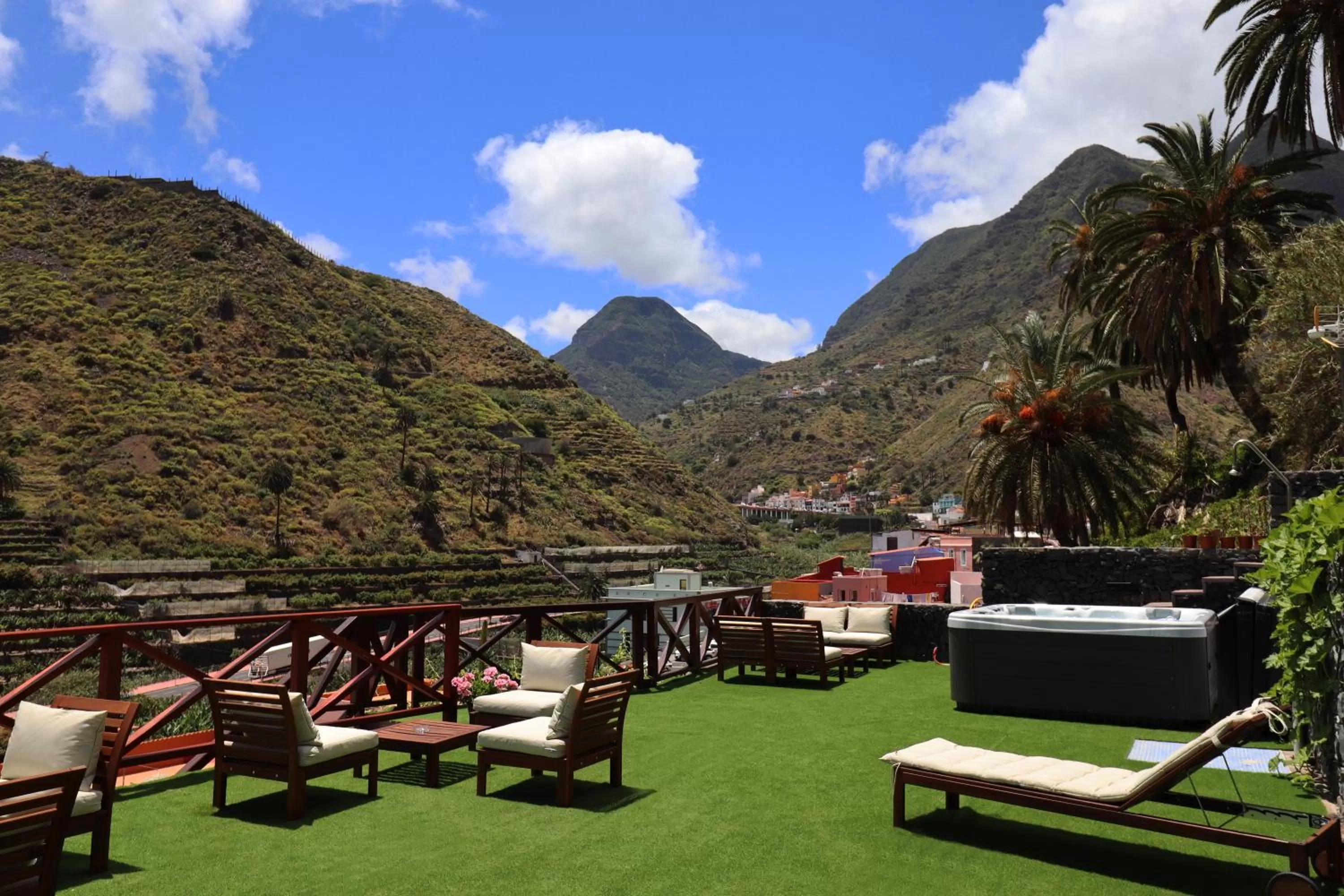 Solarium in Hotel Escuela Rural Casa Los Herrera