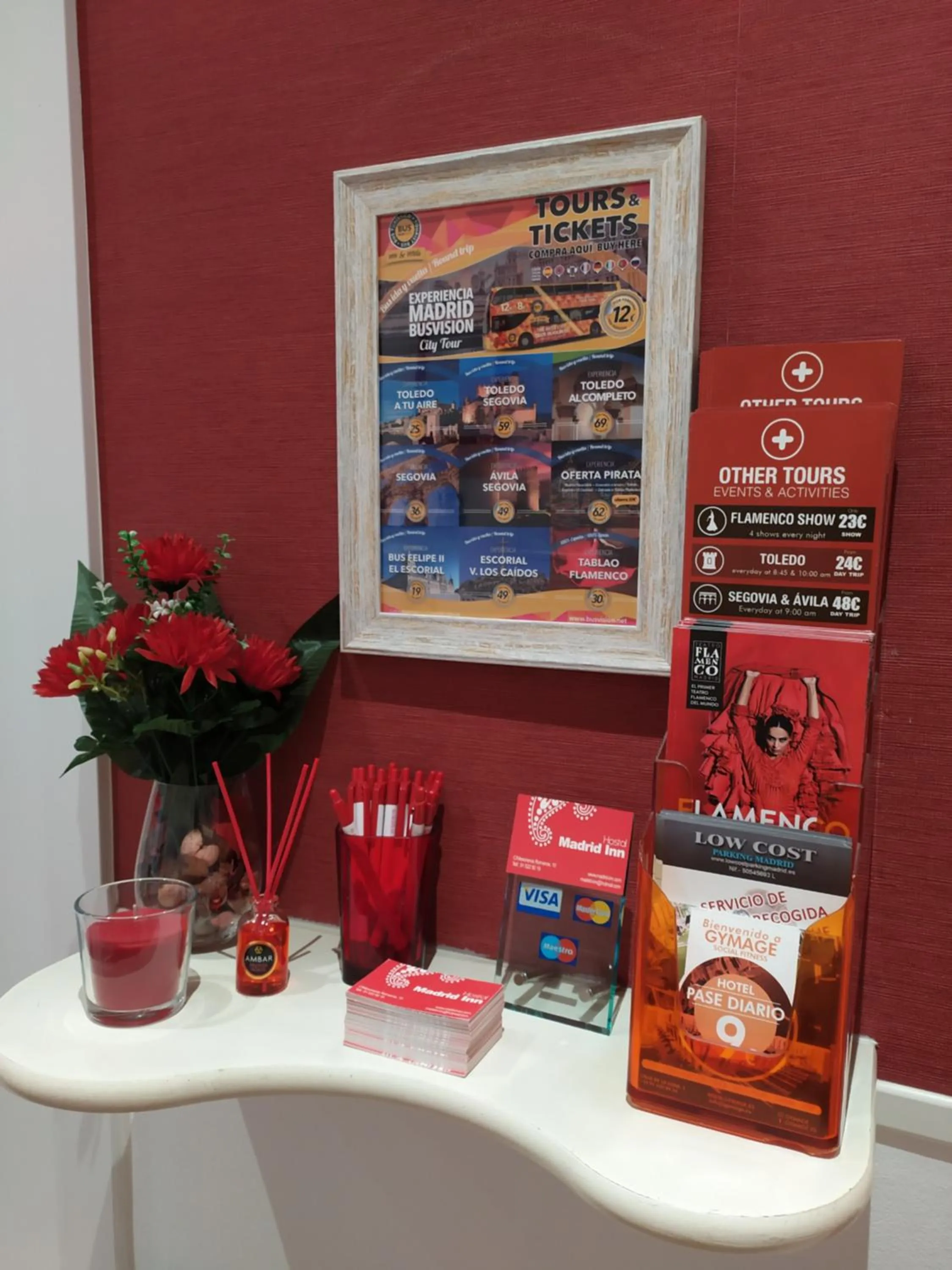 Lobby or reception in Hostal Inn Madrid