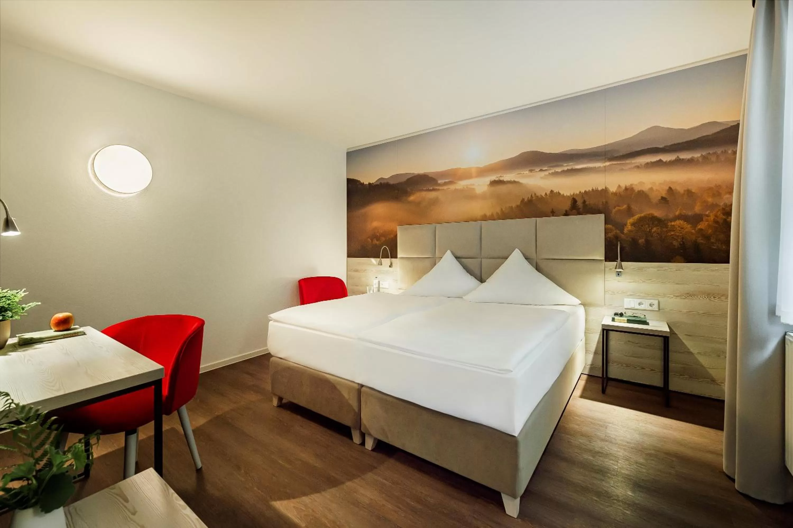 Photo of the whole room, Bed in Hotel Forsthaus