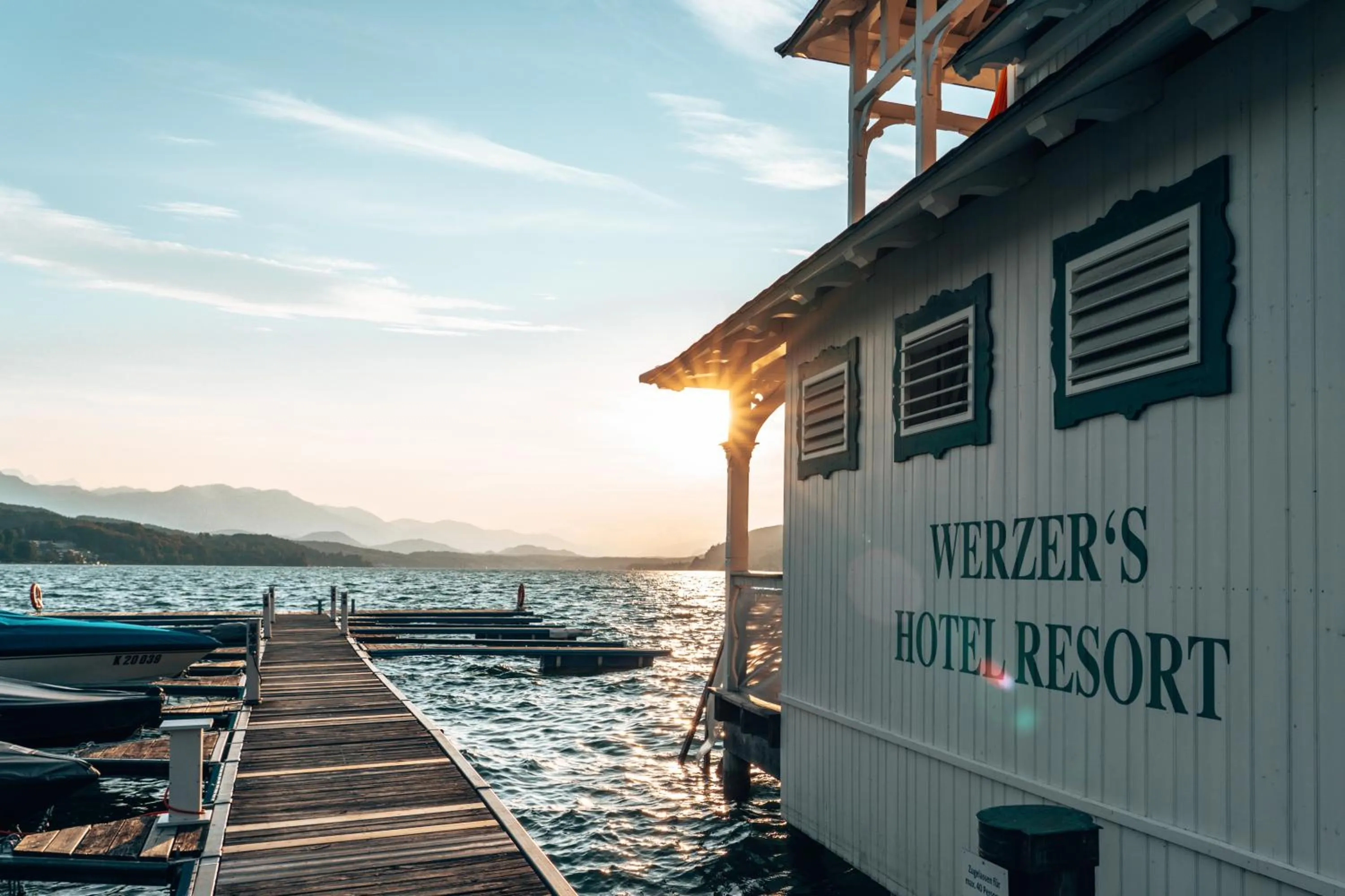 Lake view in Werzers Hotel Resort Pörtschach