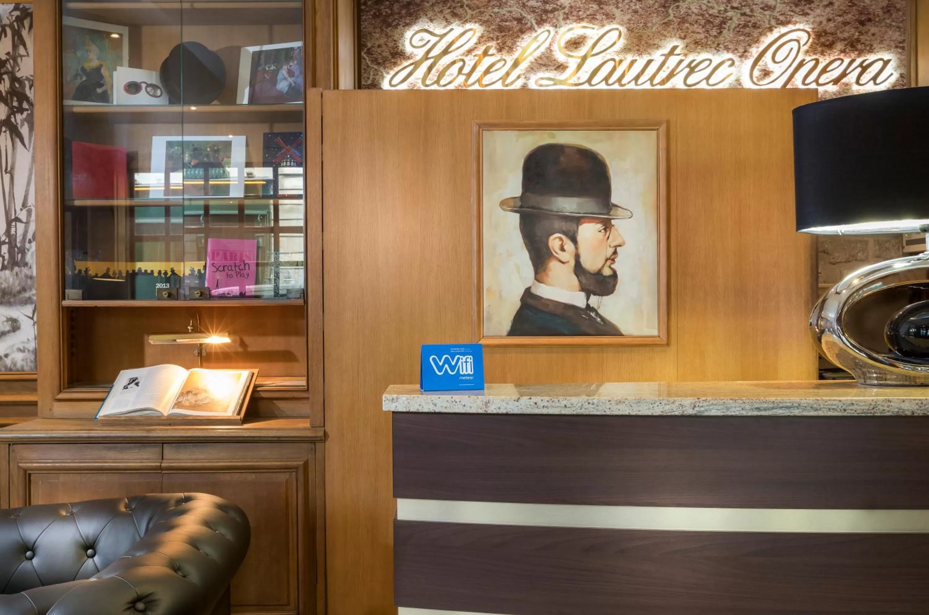 Lobby or reception in Hotel Lautrec Opera