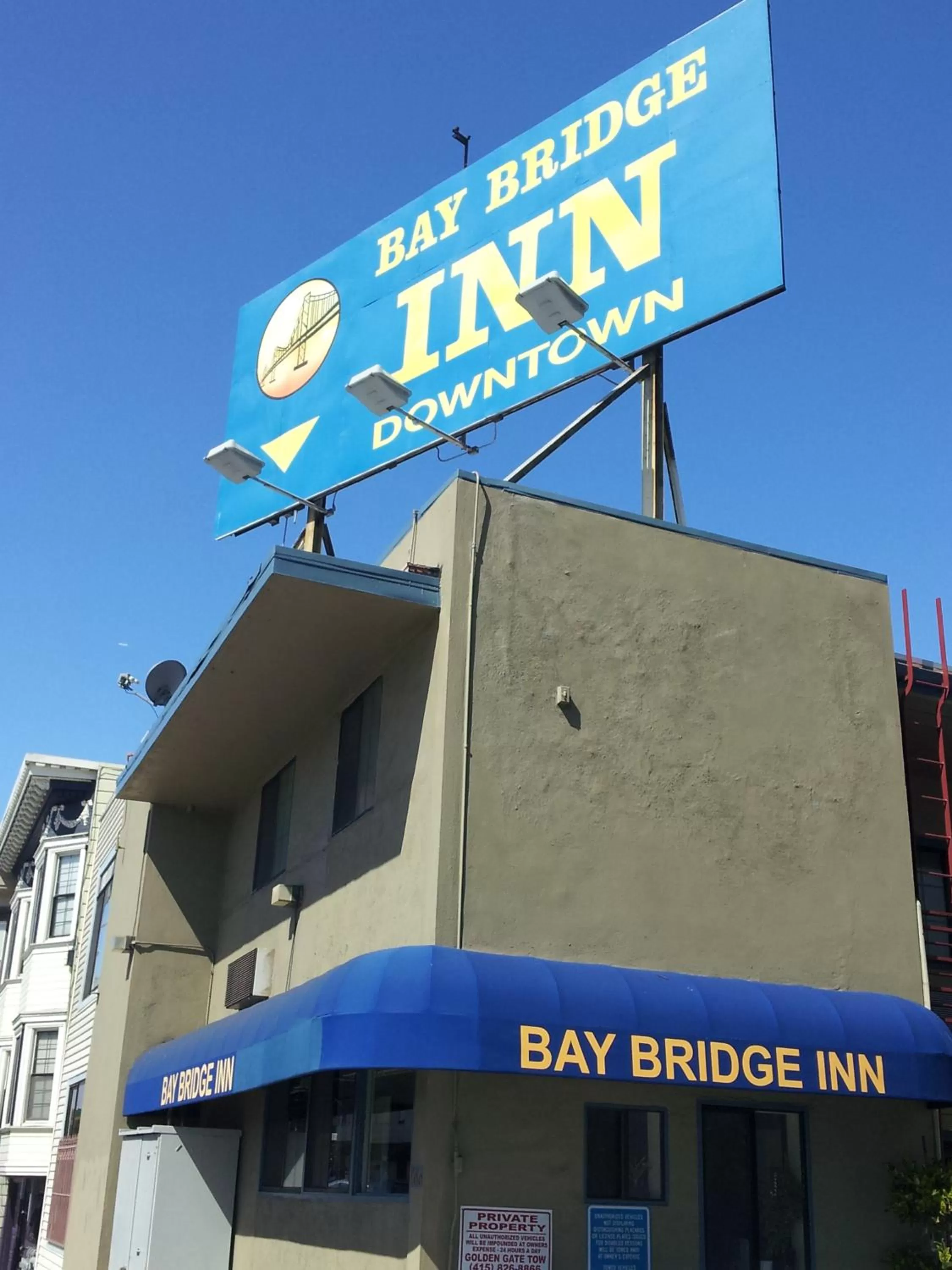 Facade/entrance in Bay Bridge Inn San Francisco