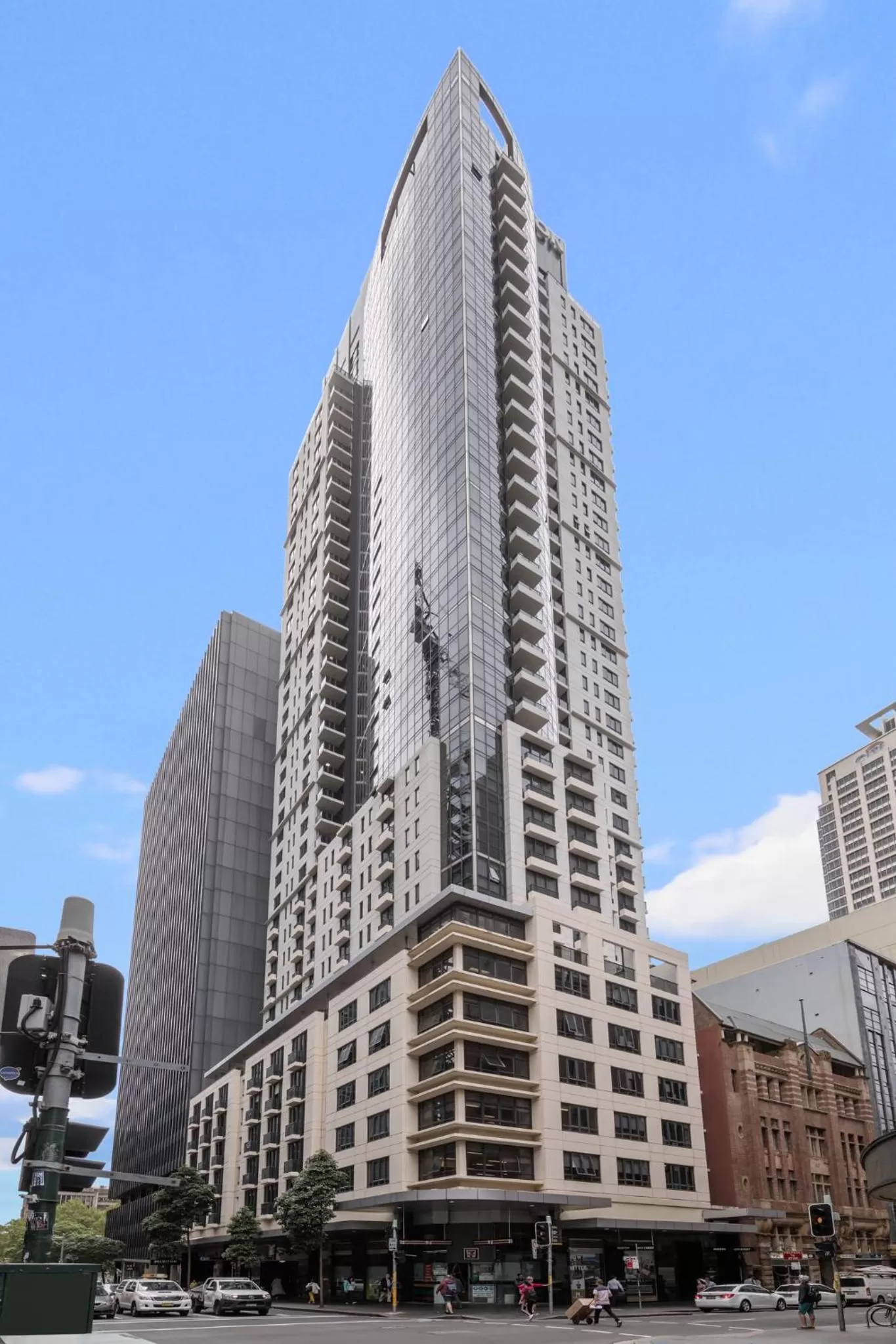Property building in Meriton Suites Pitt Street, Sydney
