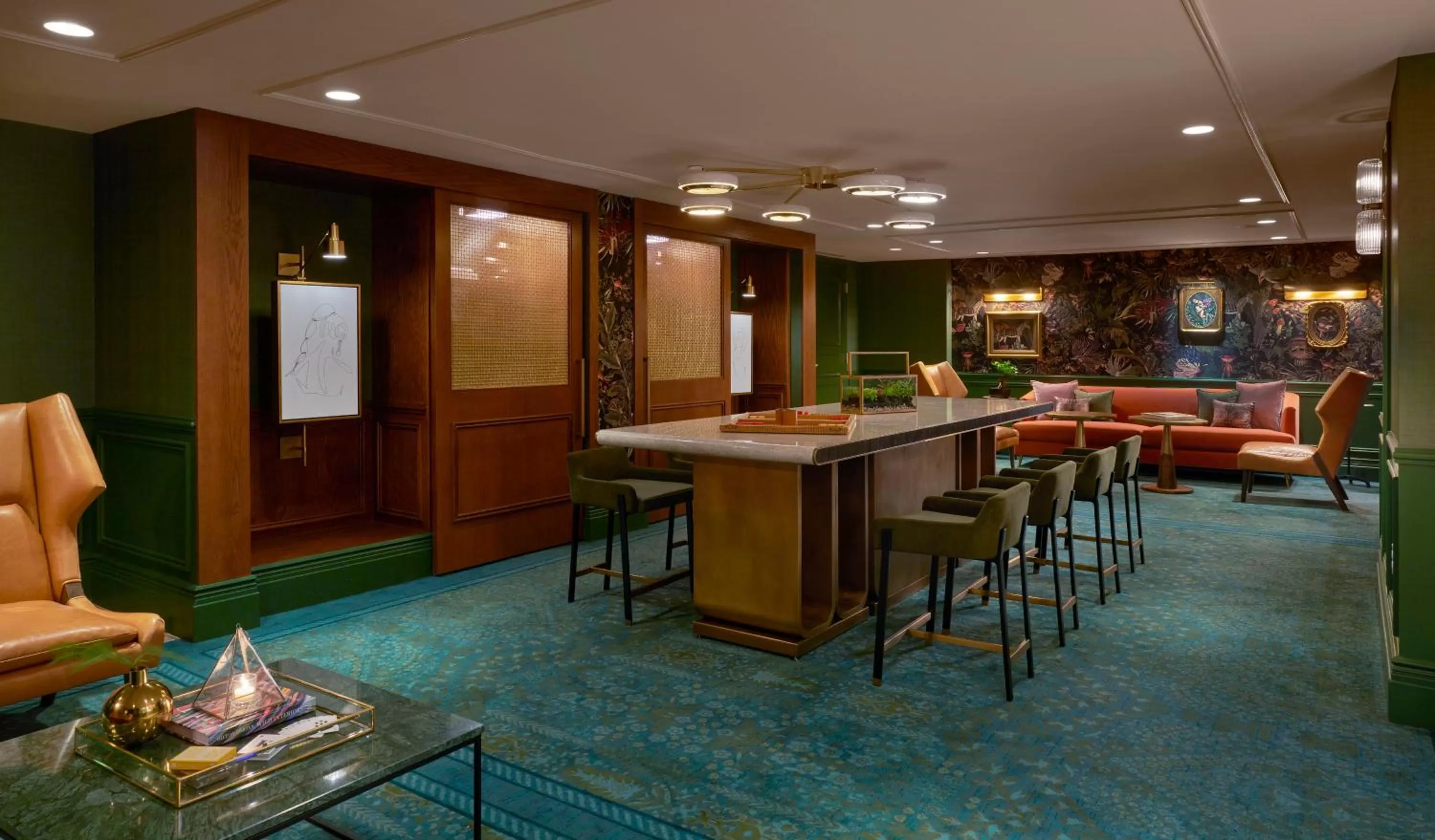 Lounge or bar in Viceroy Washington DC