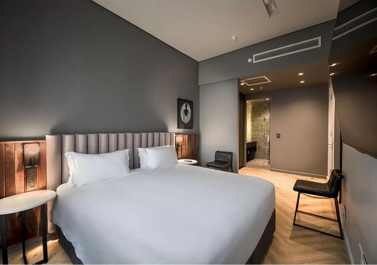 Bedroom, Bed in The Rockefeller Hotel by NEWMARK