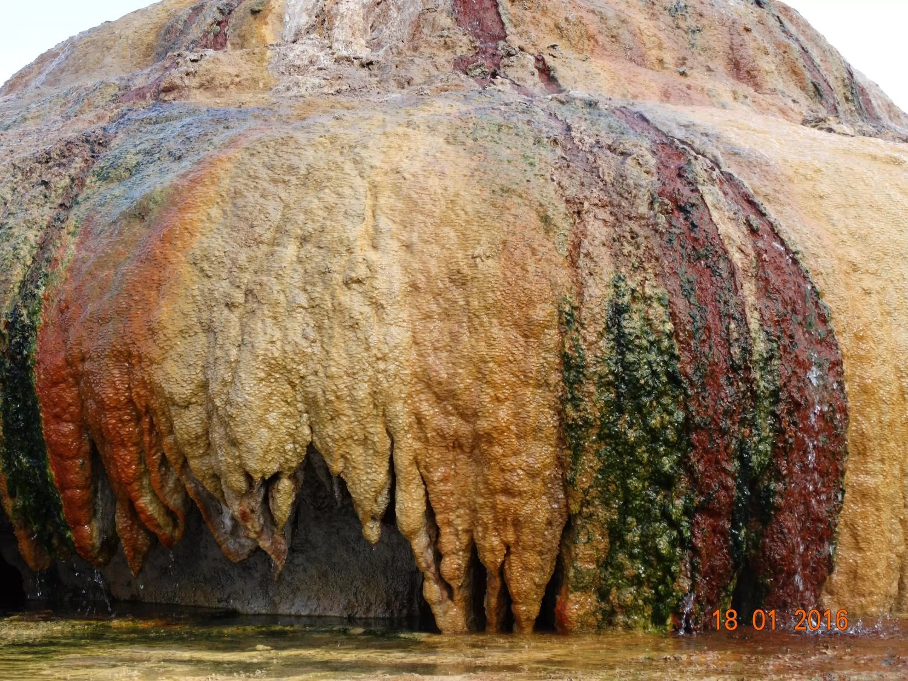 Natural landscape in Pamukkale Termal Ece Otel
