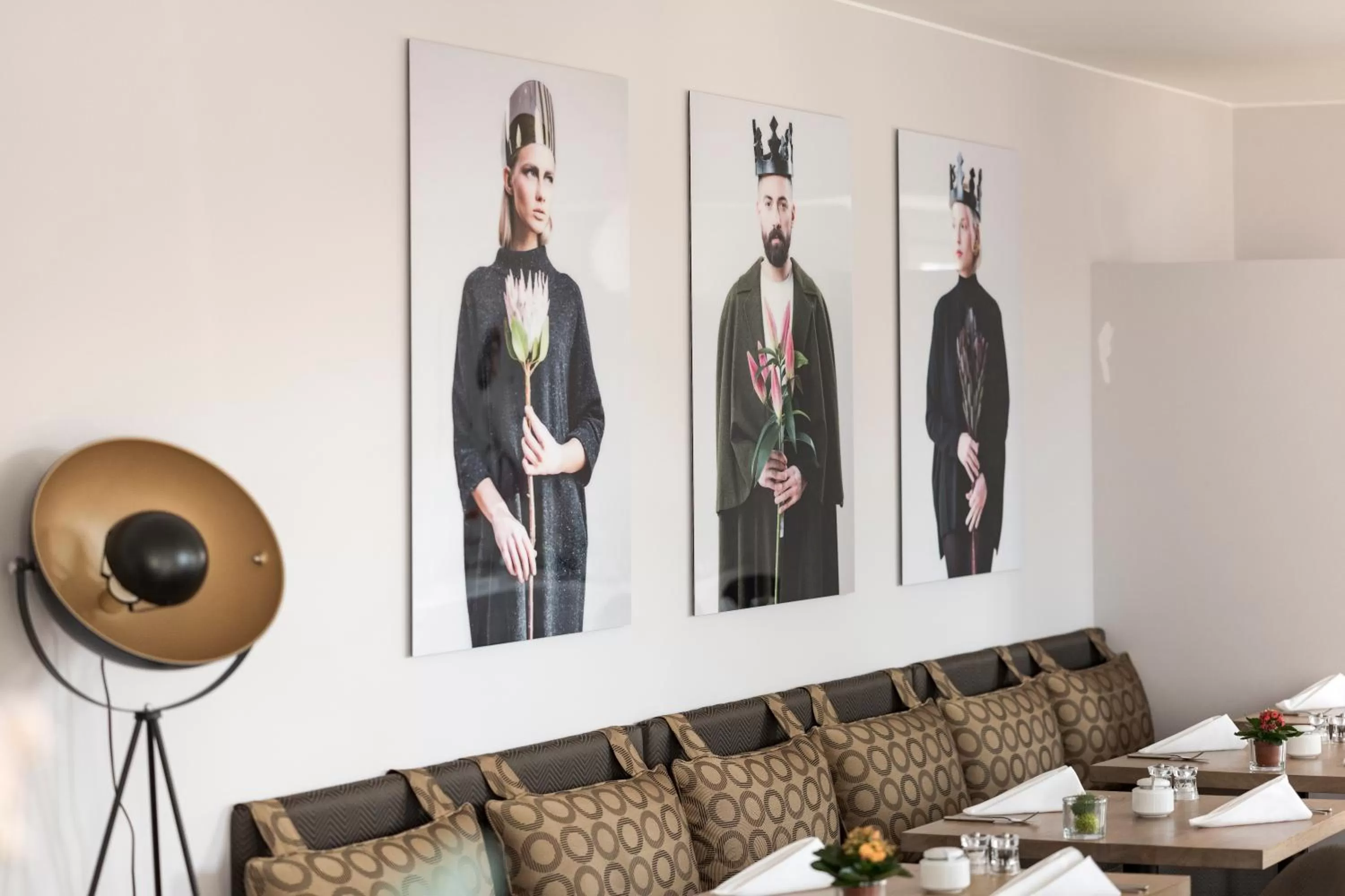 Decorative detail in Kunsthotel "Drei König" am Marktplatz Stadt Lörrach