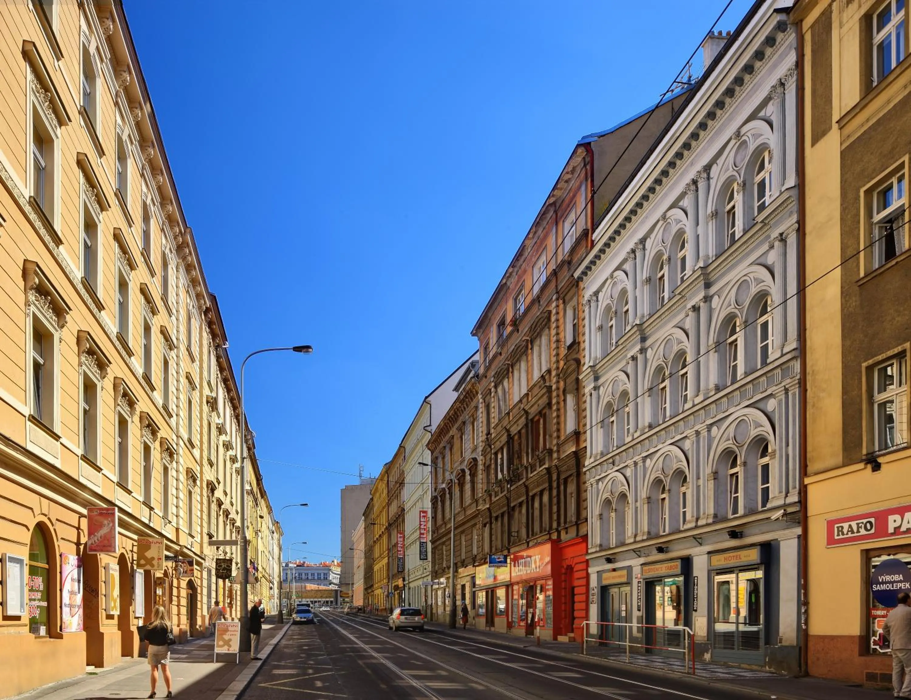 Facade/entrance in Residence Tabor