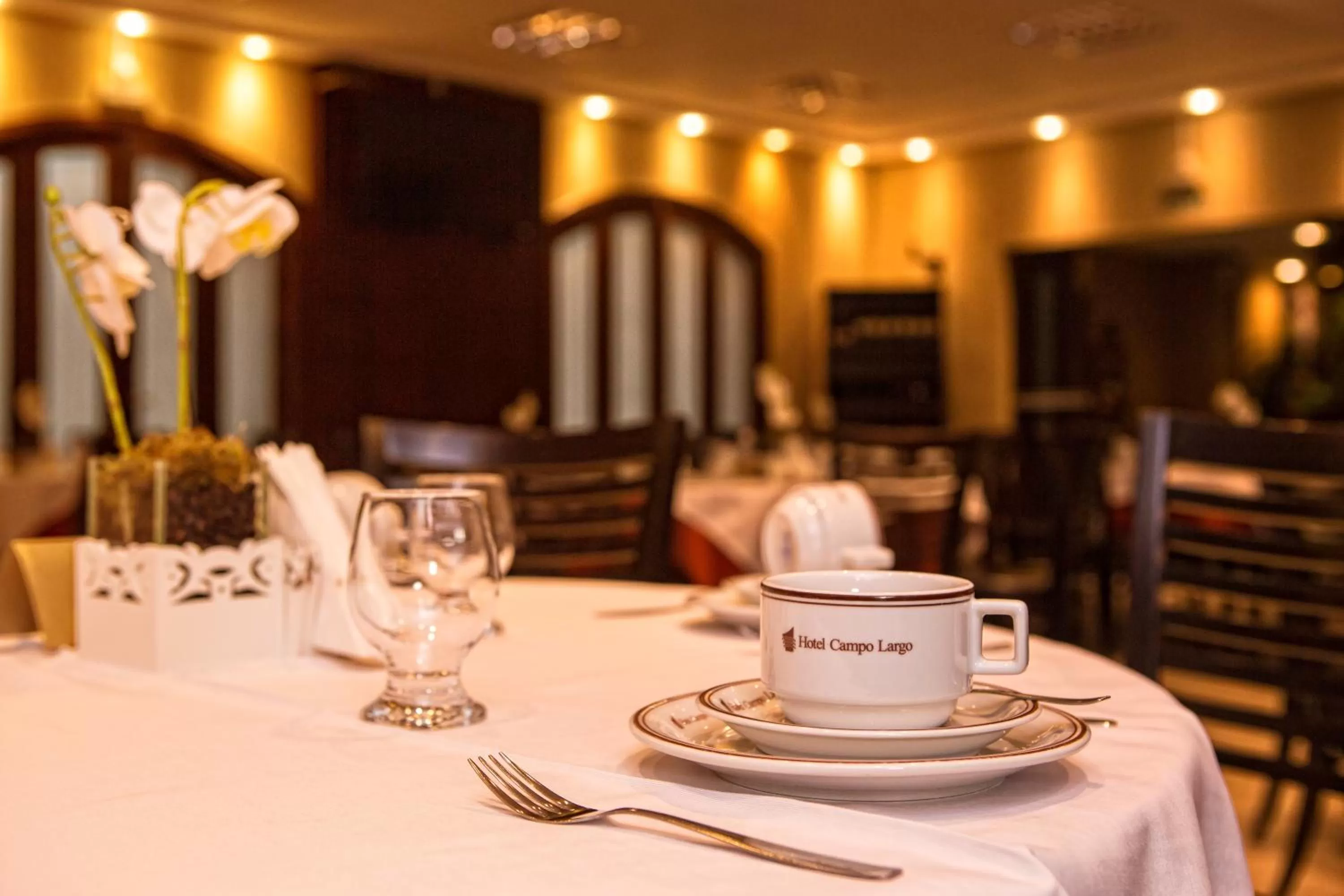 Buffet breakfast in Hotel Campo Largo Comfort