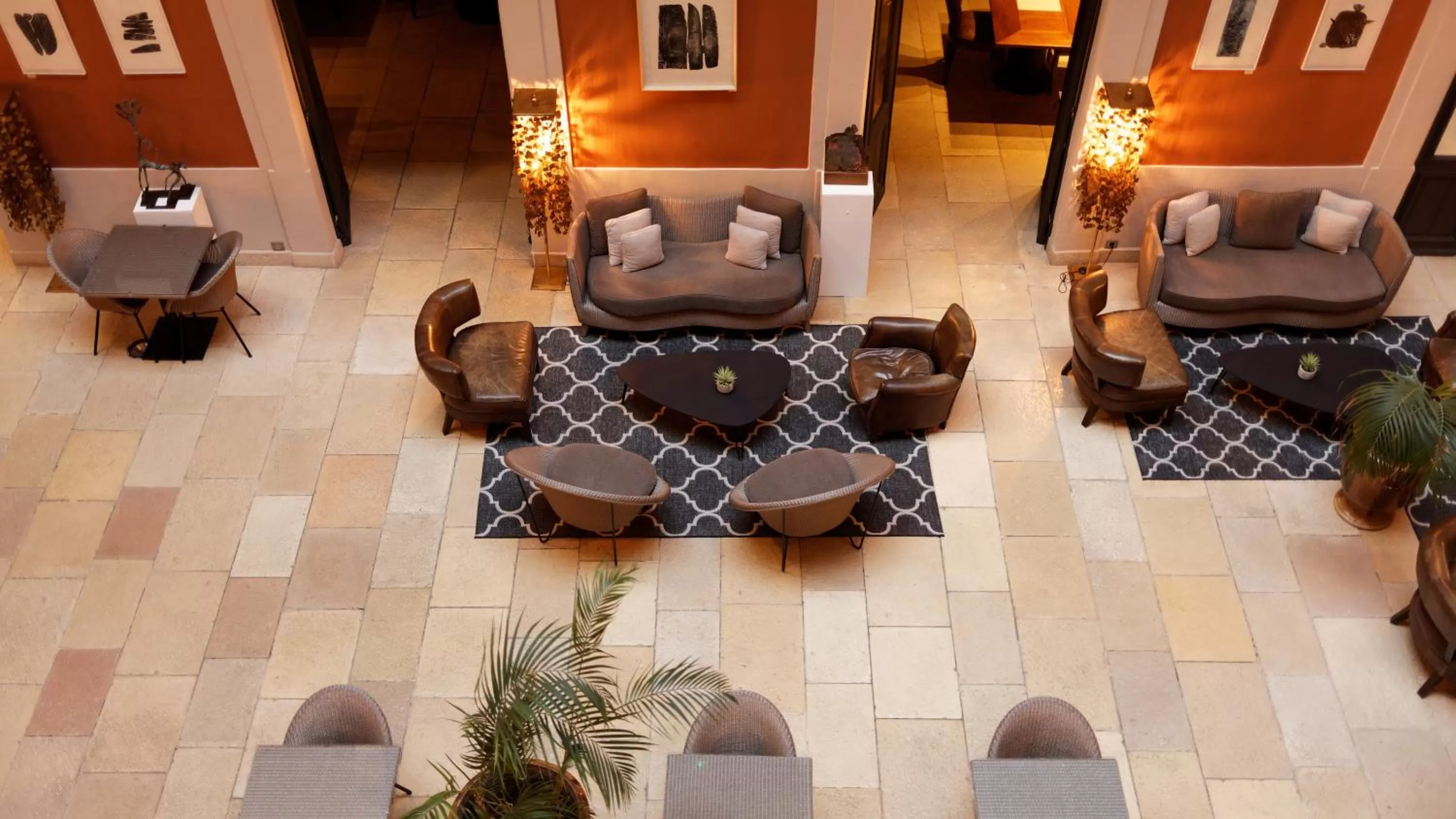 Patio, Seating Area in Le Grand Hotel