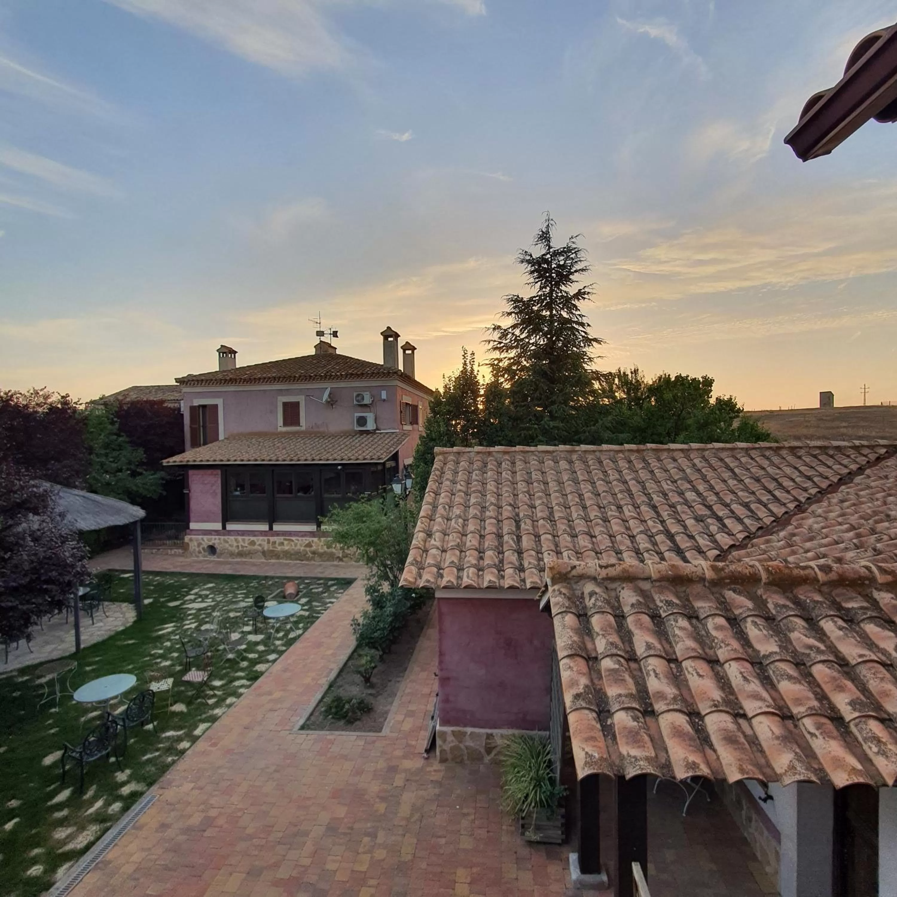 Garden in Hospedería Ballesteros