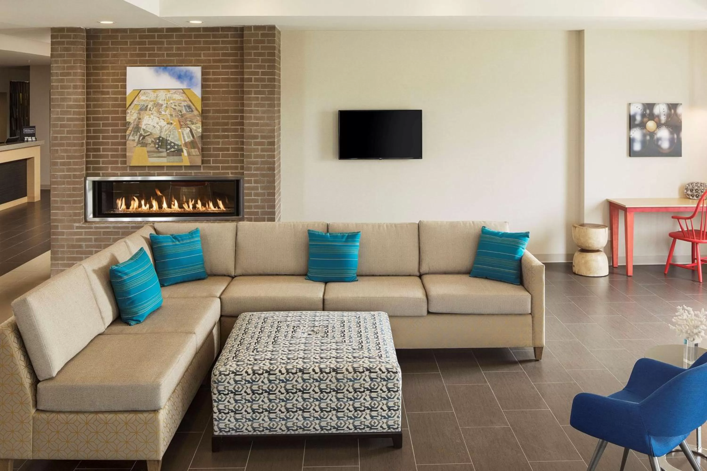 Lobby or reception in Home2 Suites By Hilton Mishawaka South Bend