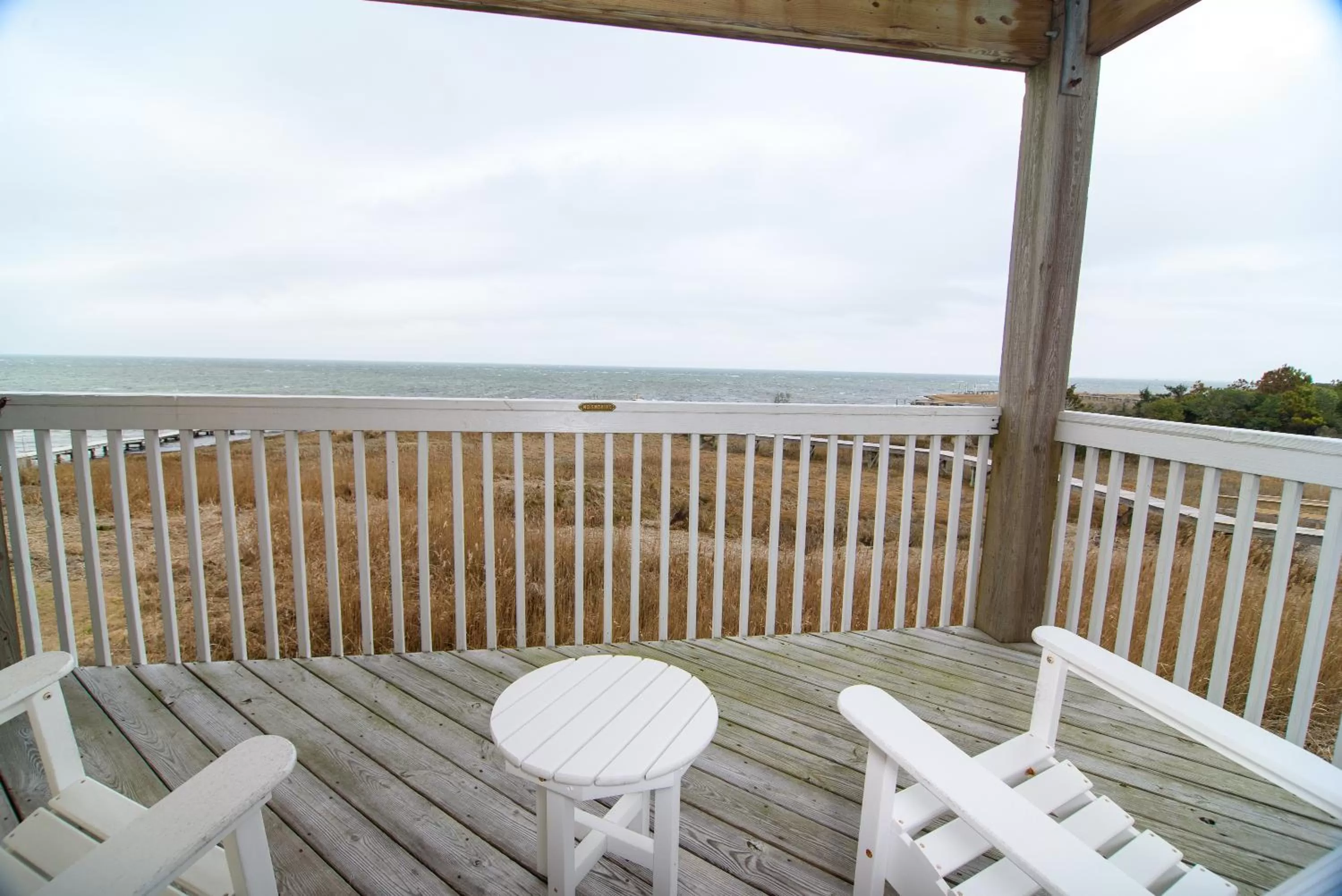 Patio in The Inn on Pamlico Sound