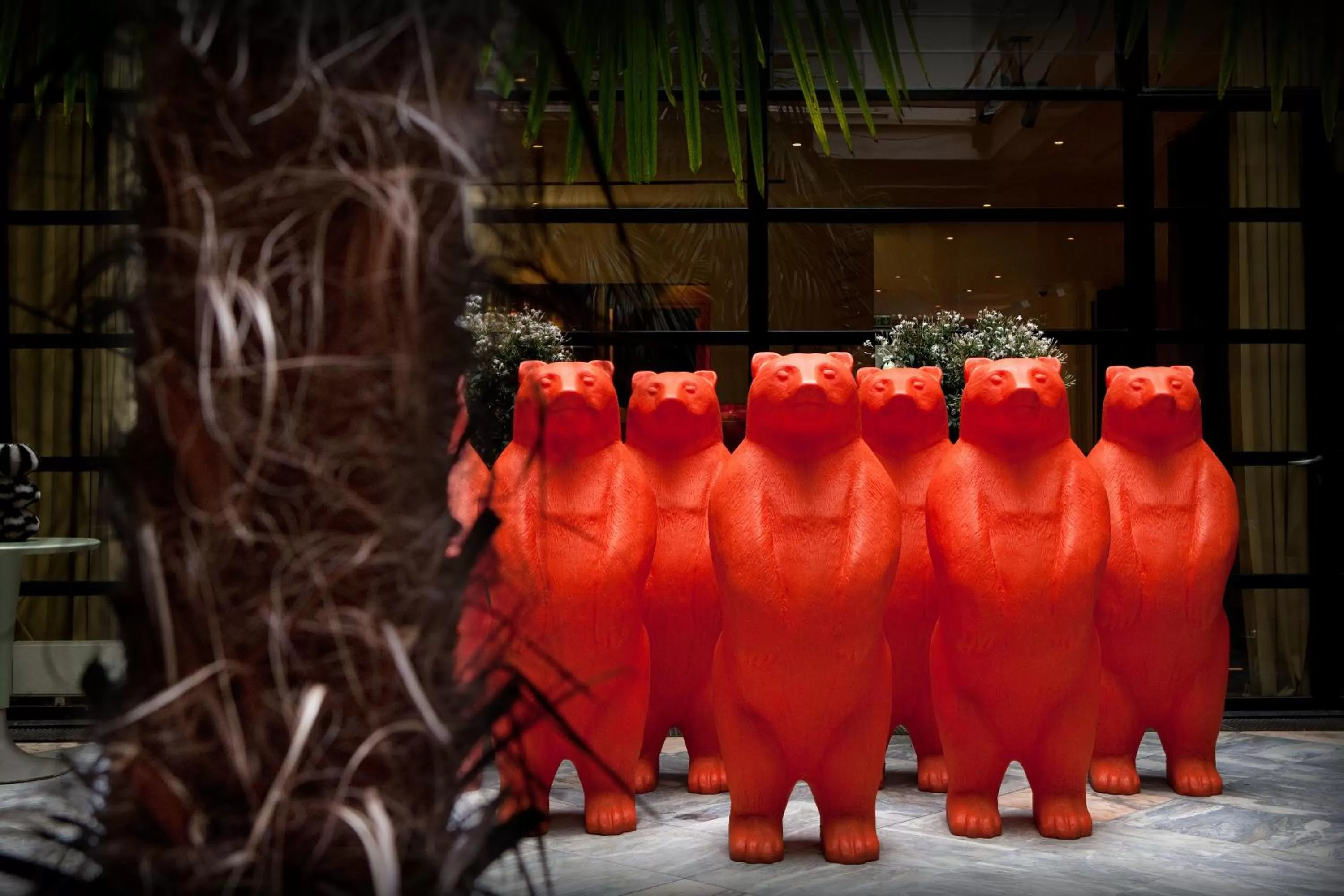 Decorative detail in Golden Tulip Opera de Noailles