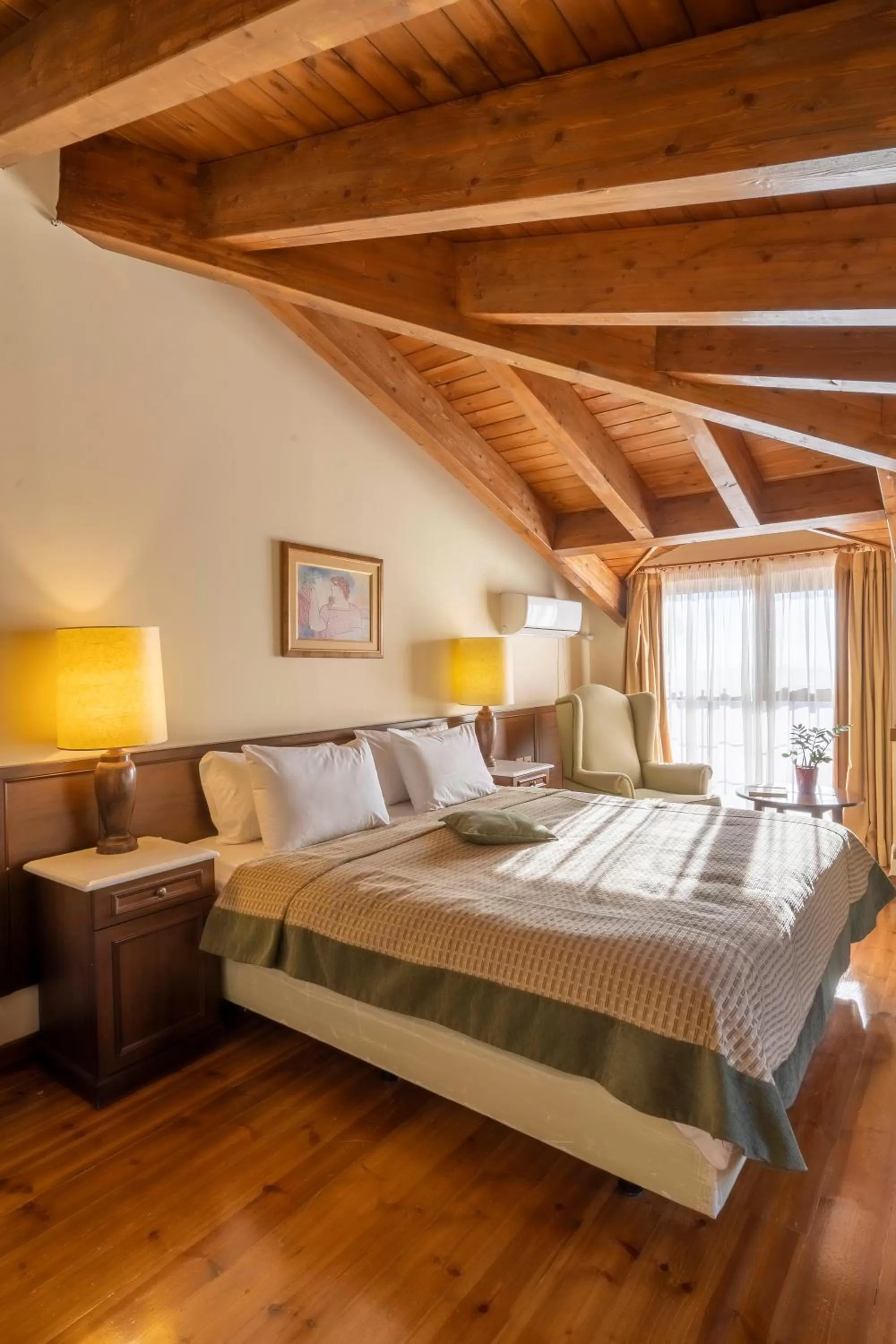 Bed in Anemolia Mountain Resort