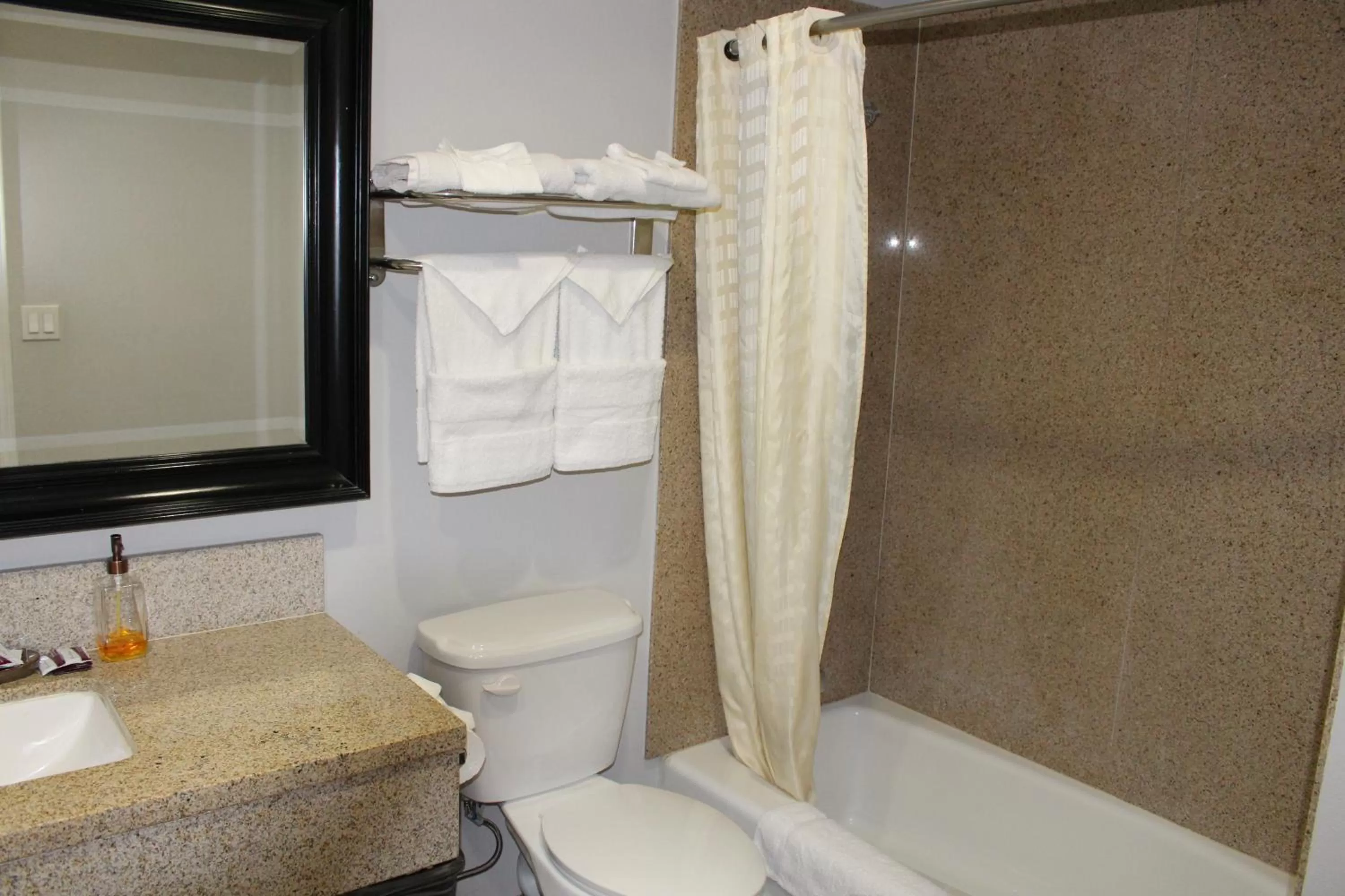 Shower in LYFE INN & SUITES by AGA - LAX Airport