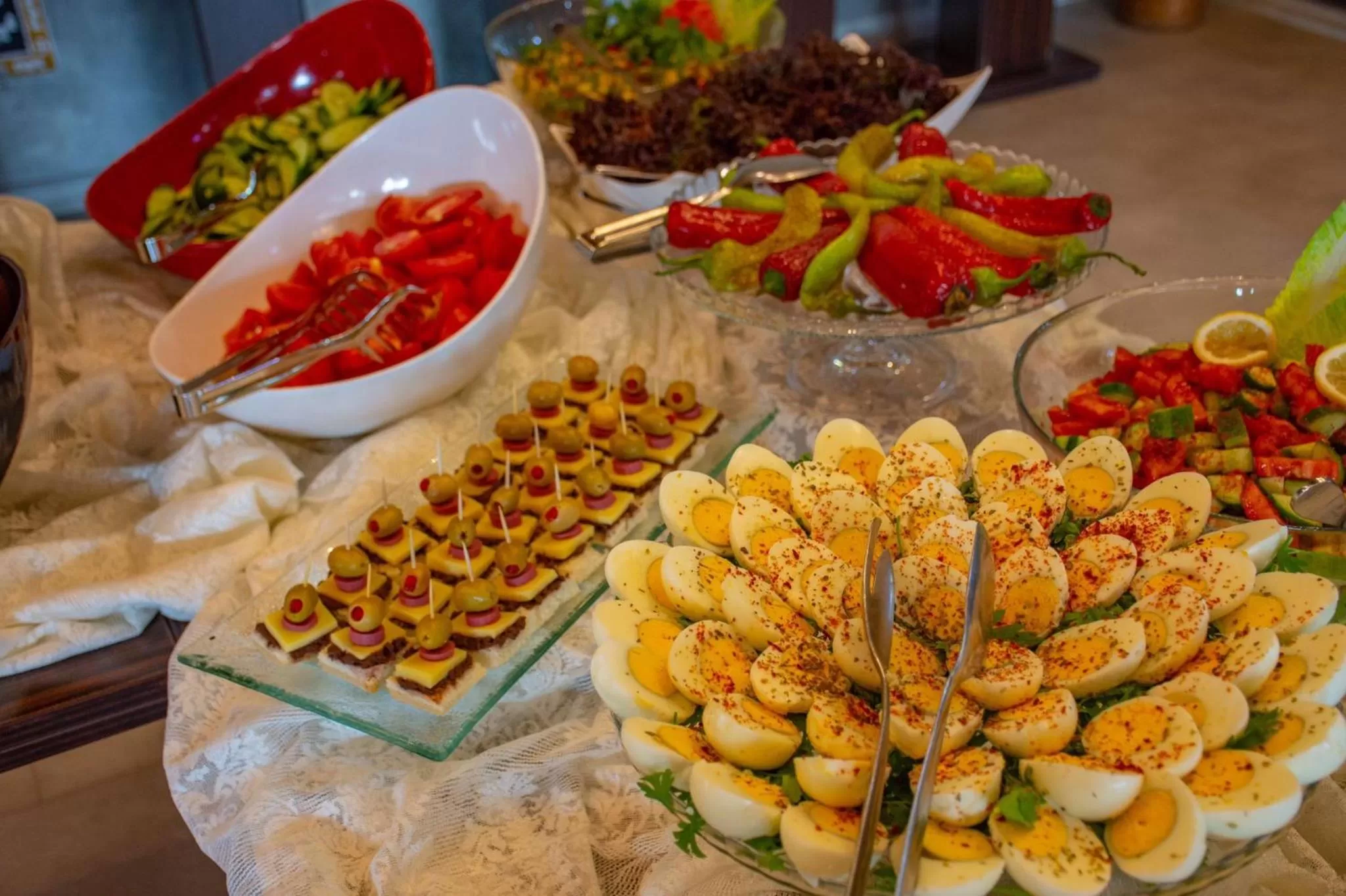 Buffet breakfast, Food in Sandal Otel