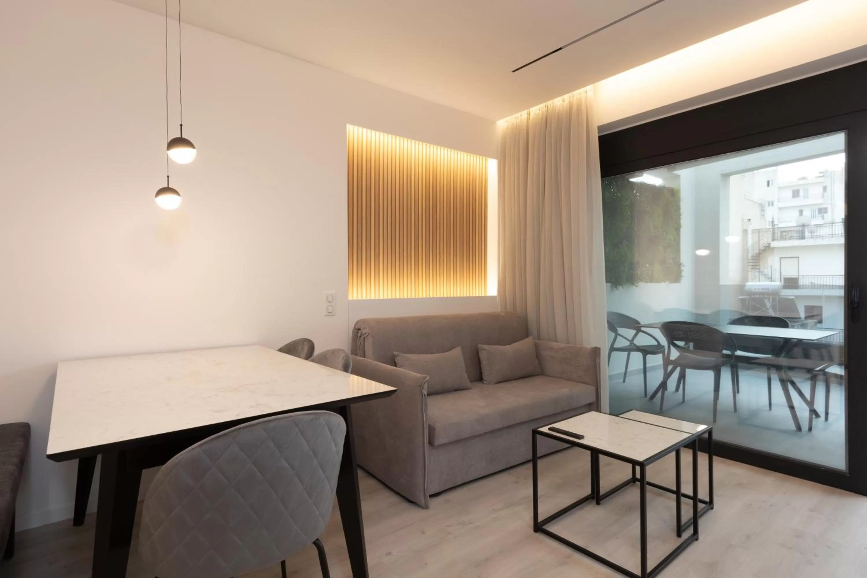 Balcony/Terrace in Incanto Boutique Suites - Neos Kosmos