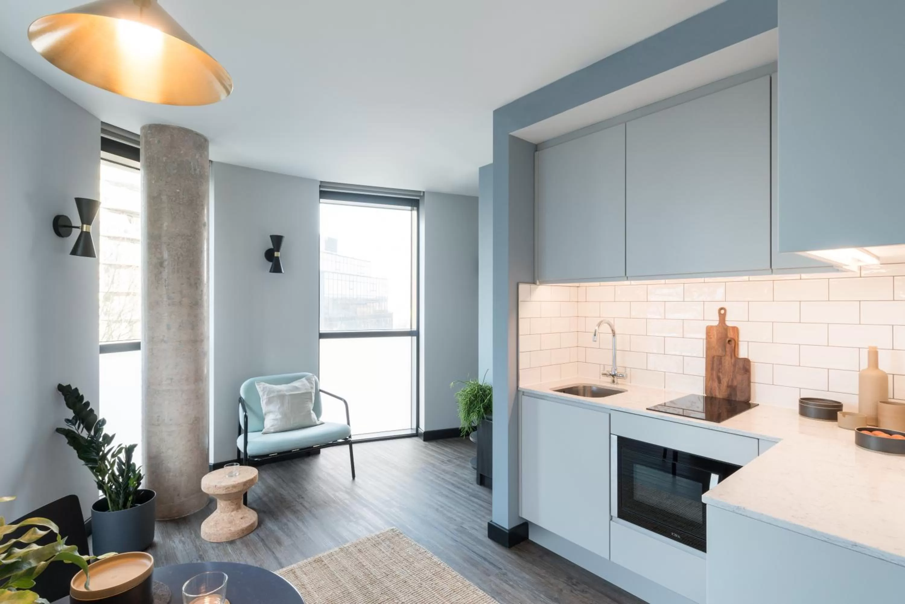 Kitchen or kitchenette in ARK Canary Wharf