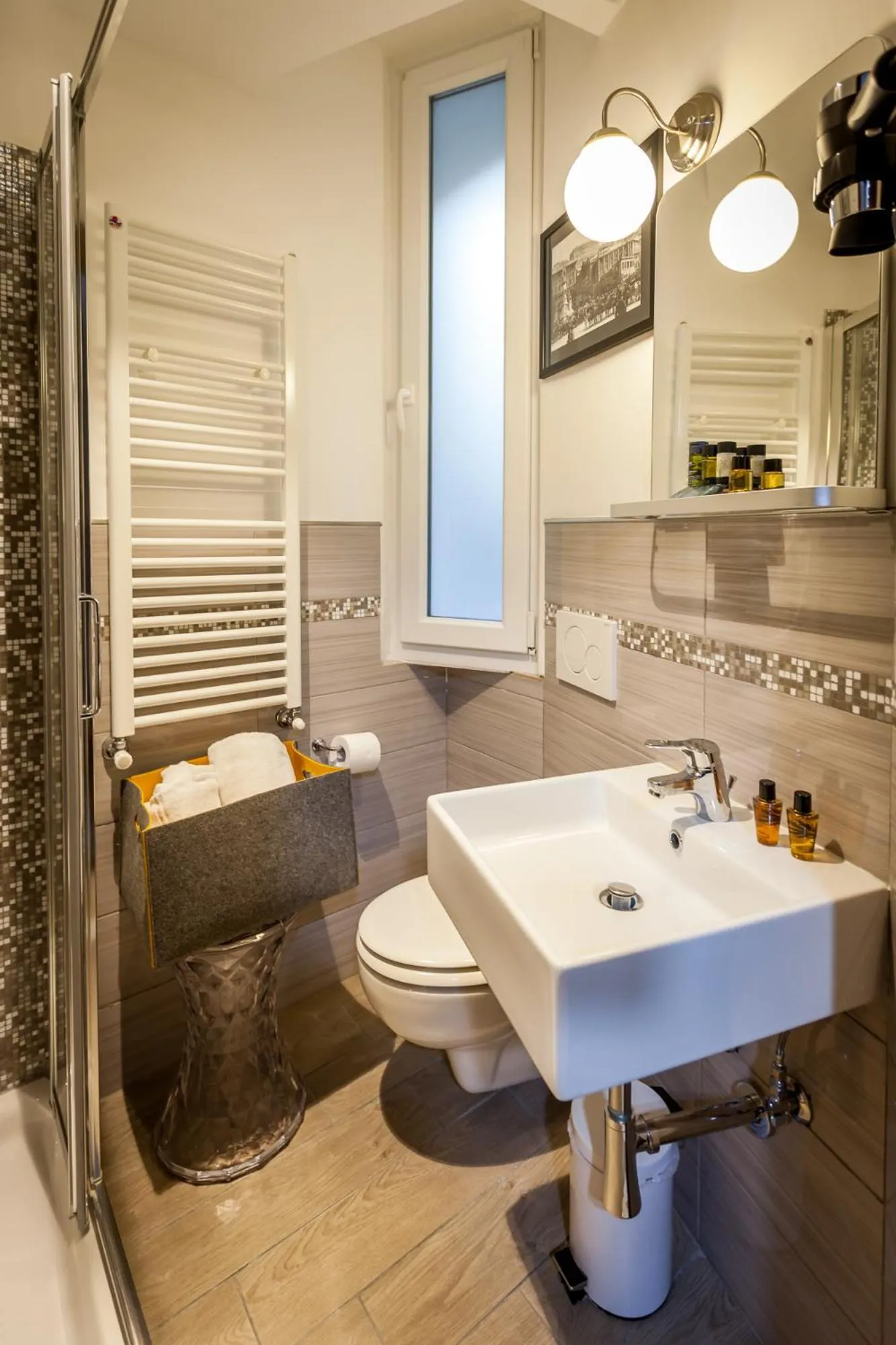 Bathroom in Hotel Bologna