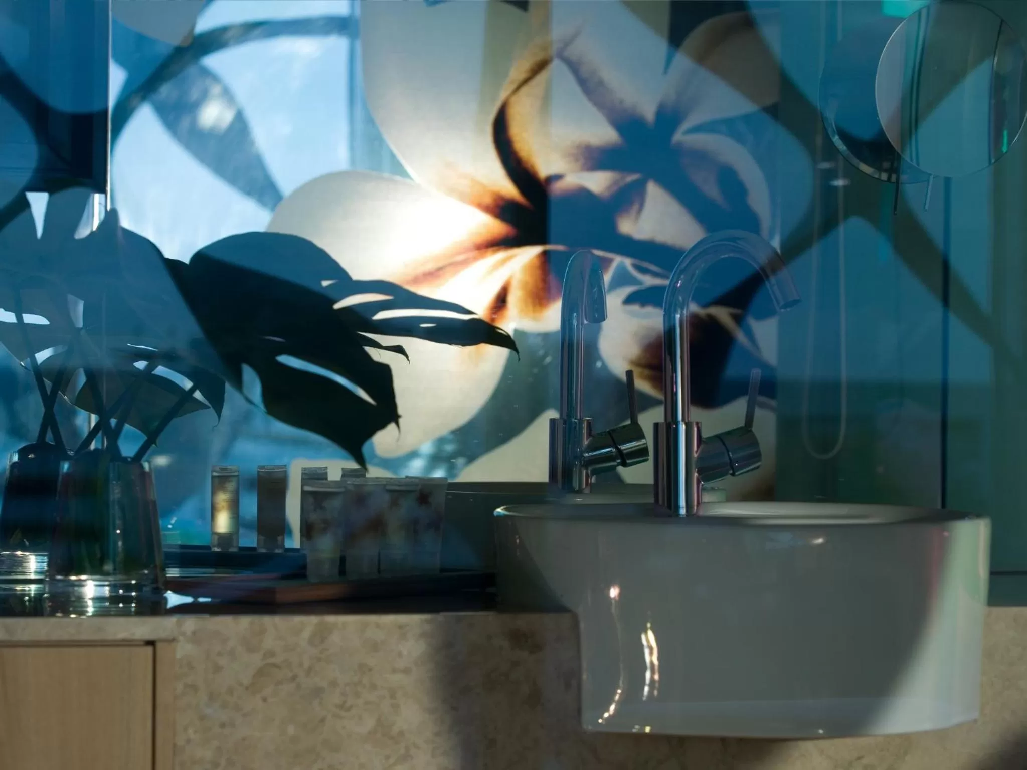 Bathroom in Crowne Plaza Changi Airport by IHG