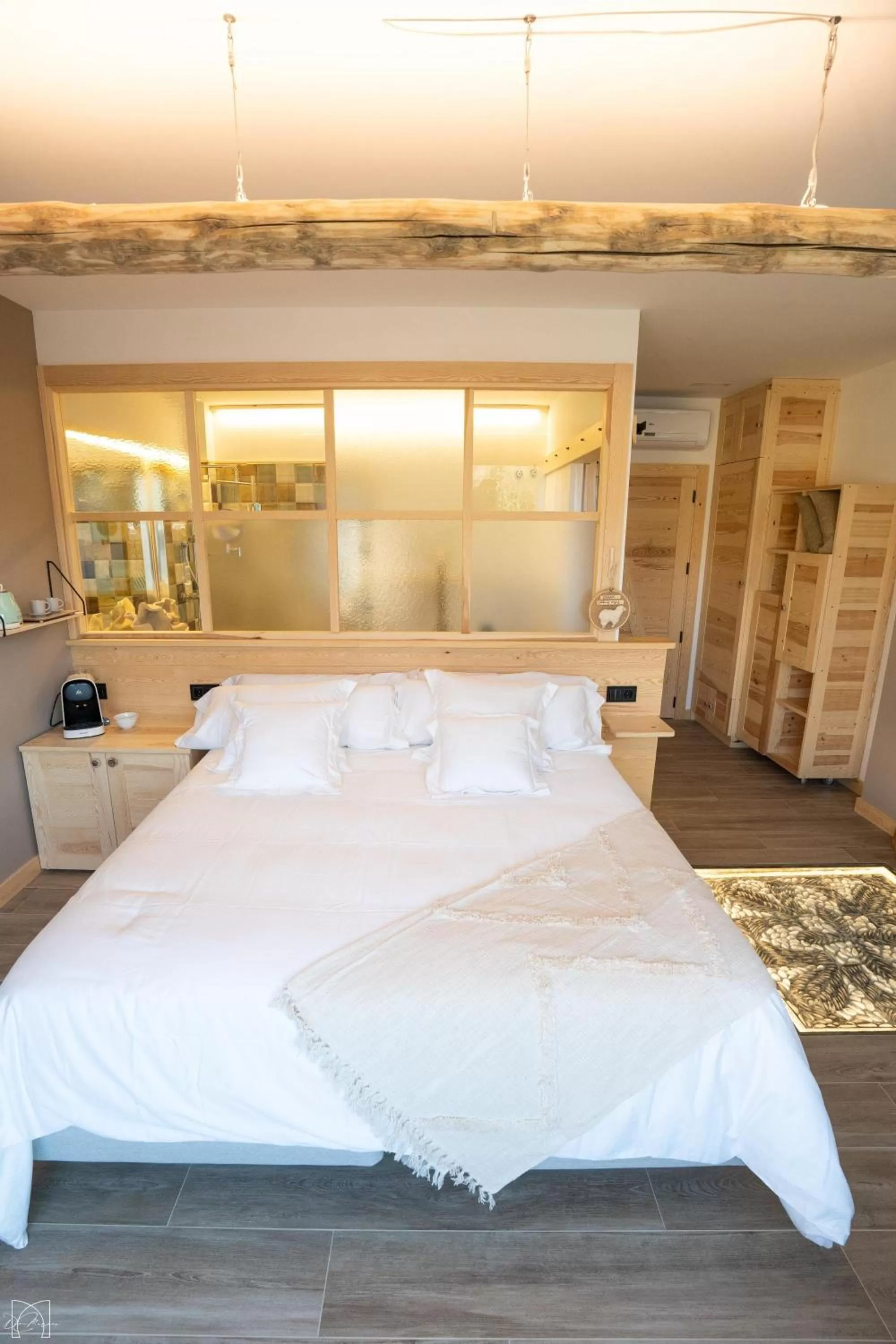 Bed in Hotel Don Marcos