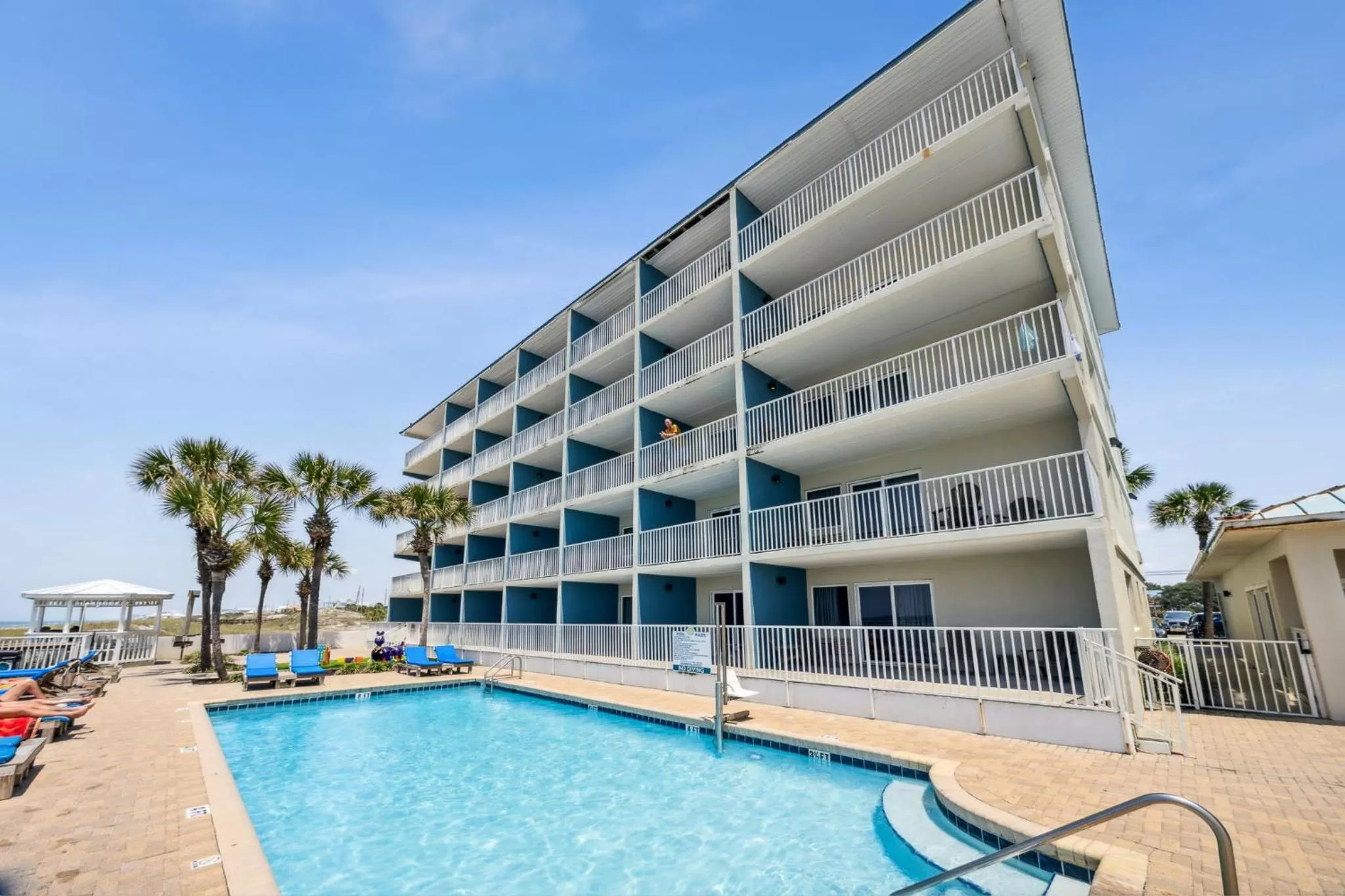 Pool view in Sugar Sands Beachfront Hotel, a By The Sea Resort