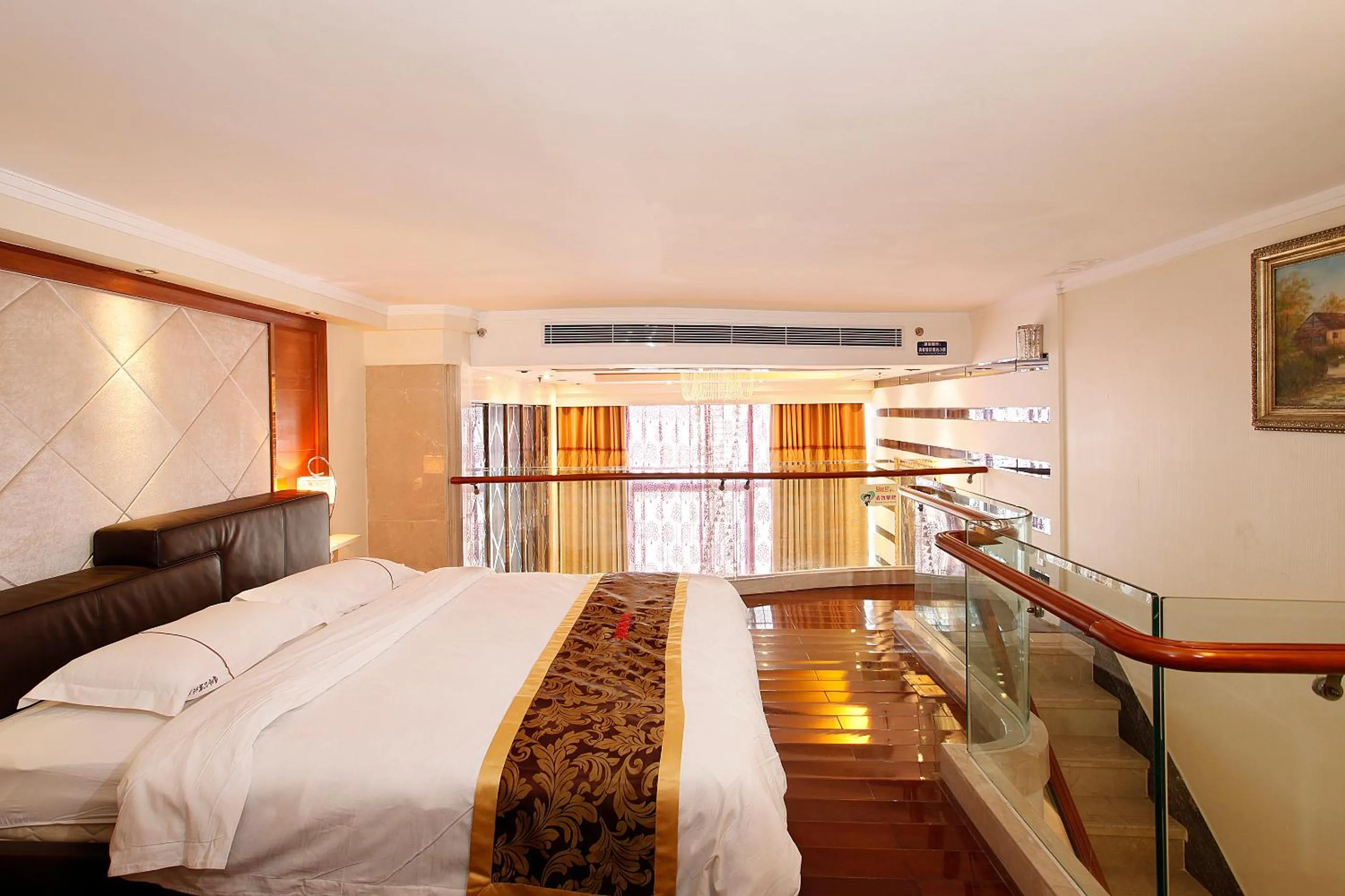 Photo of the whole room, Bed in Guangzhou Hakka Apartment Beijing Road