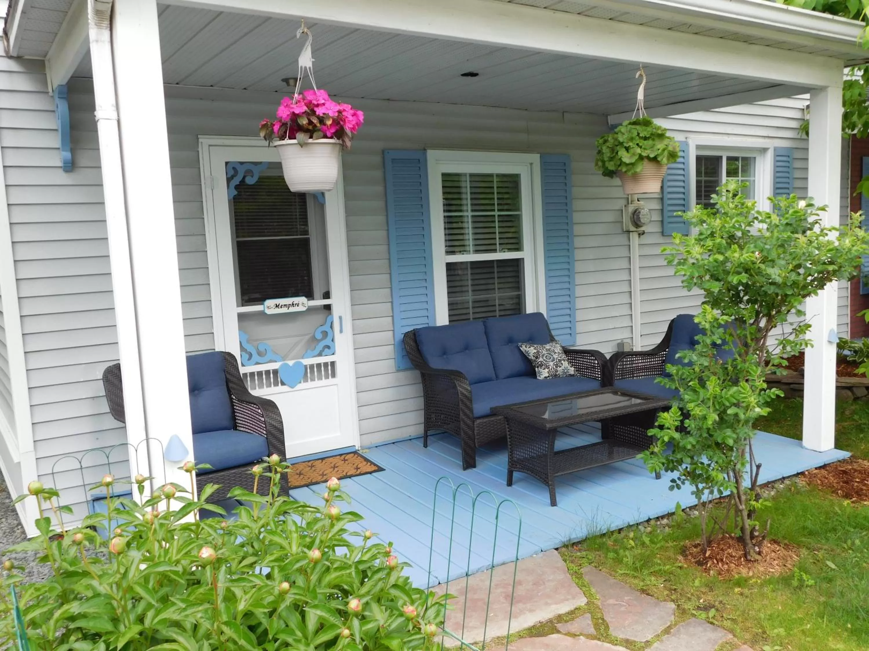 Patio in Au Coeur De Magog