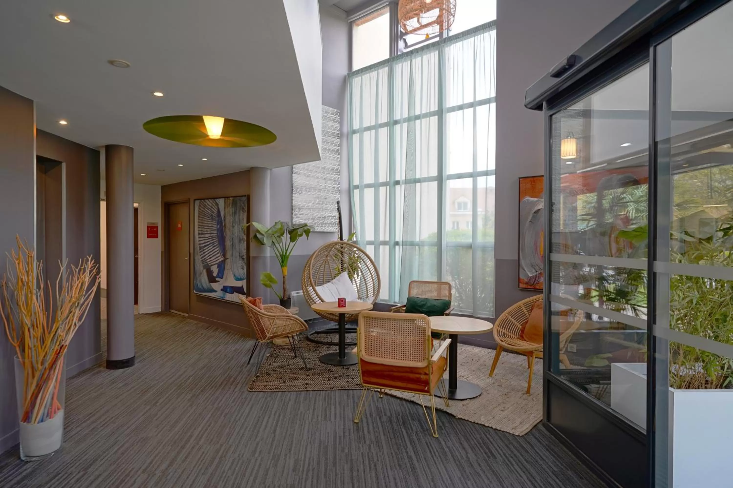 Seating area in Hôtel Best Western The Wish Versailles