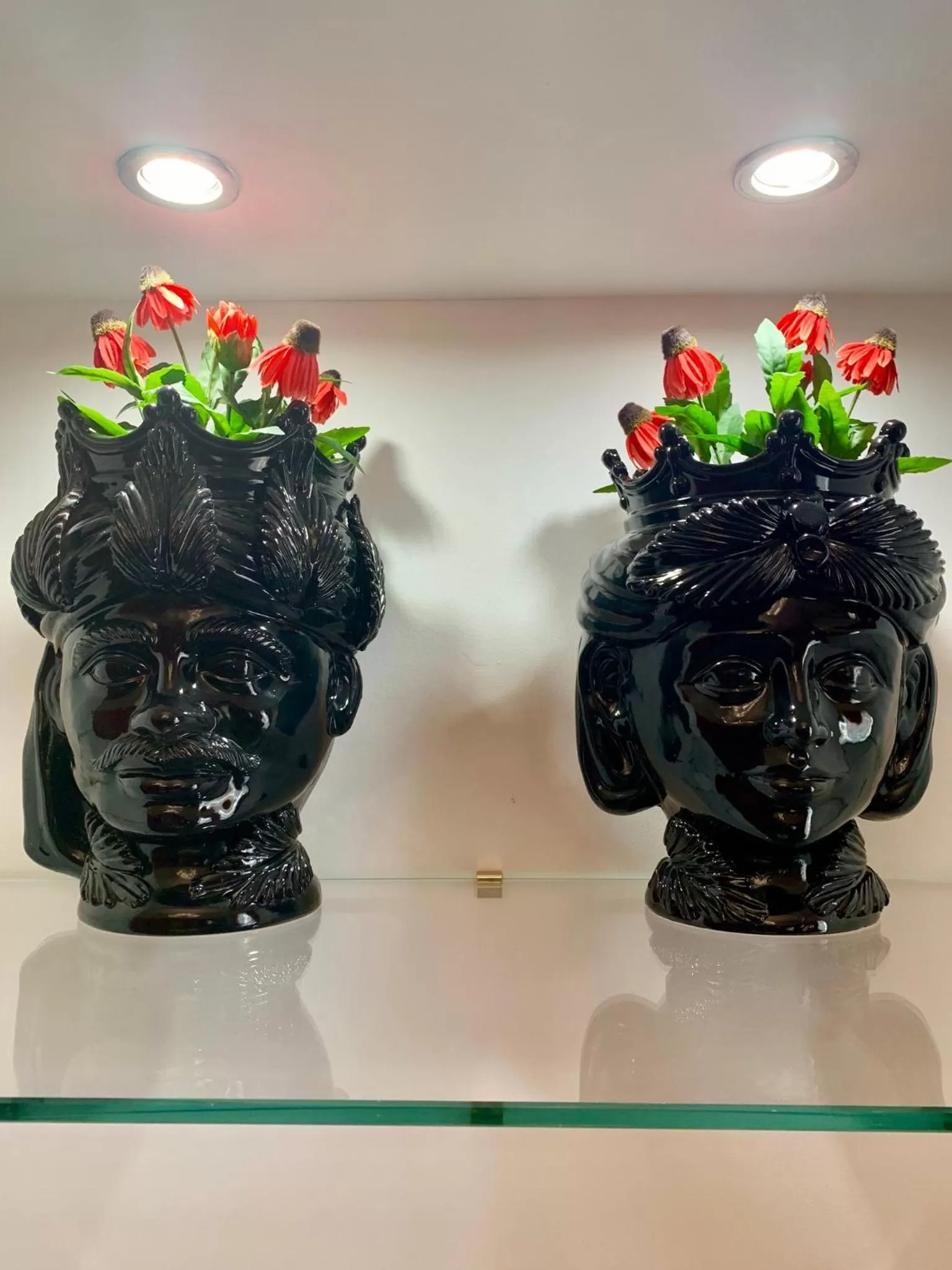 Decorative detail in Duca di Uzeda Bed and Breakfast