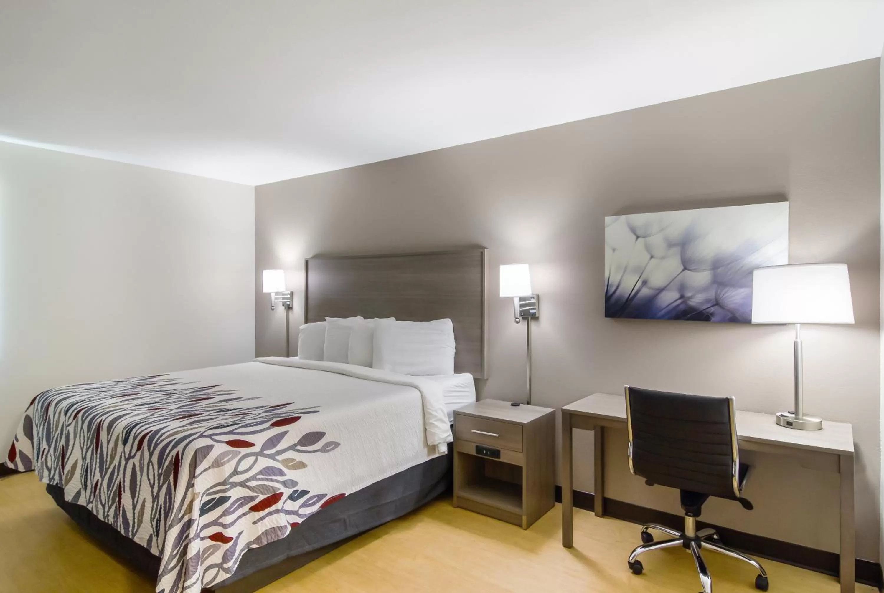 Photo of the whole room, Bed in Red Roof Inn I-95 North Brunswick Darien