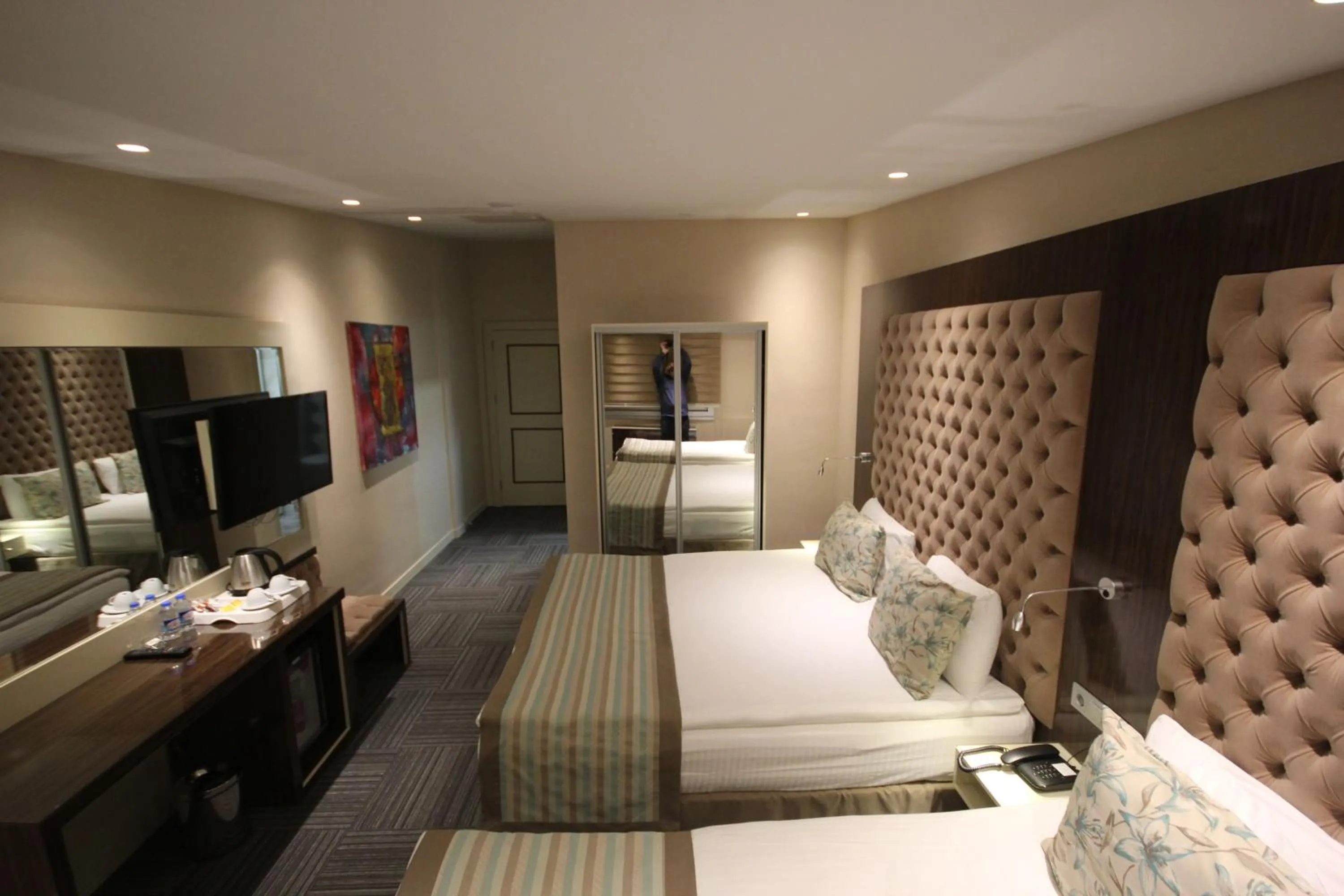 Photo of the whole room, Bed in Ankara Gold Hotel