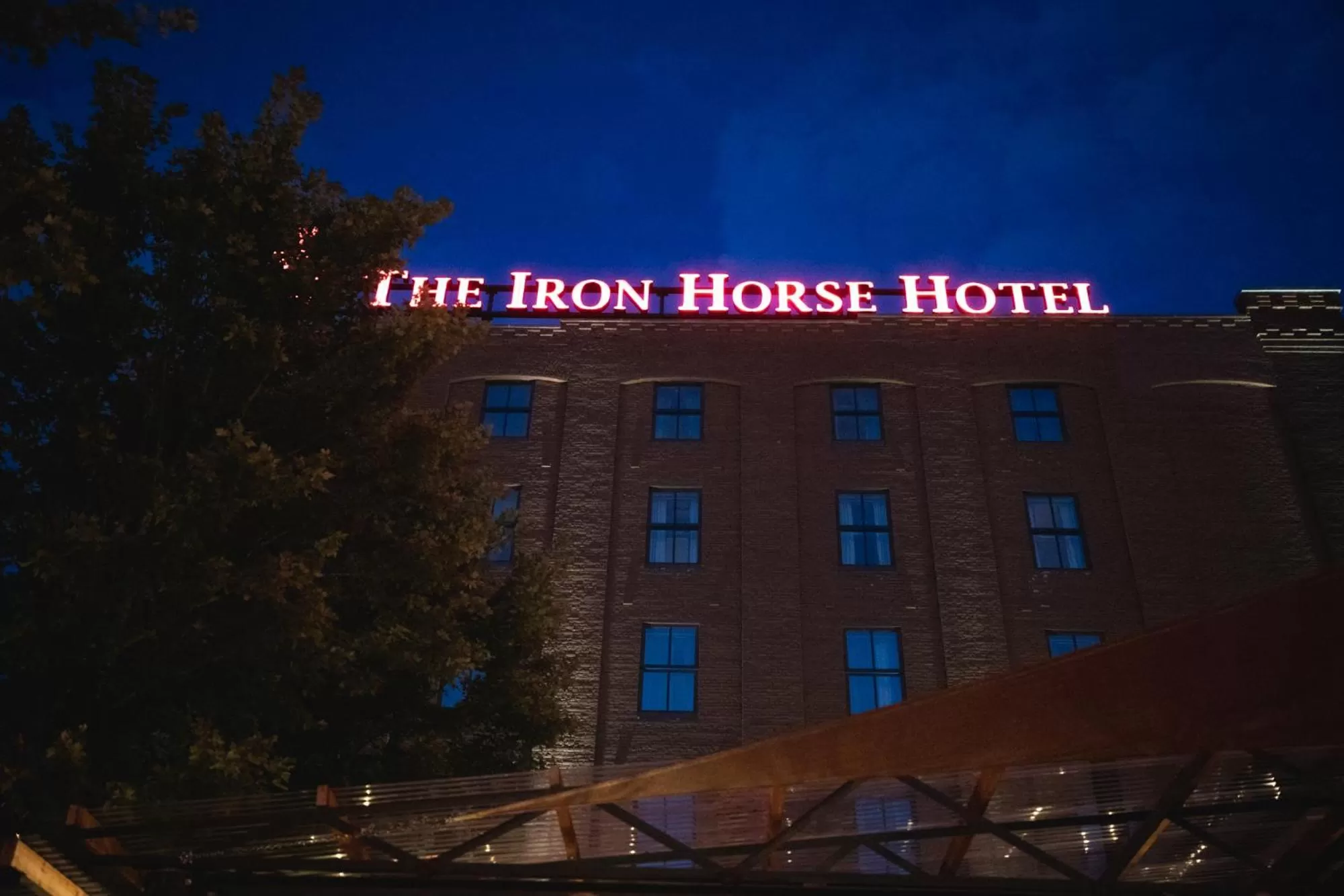 Property building in The Iron Horse Hotel