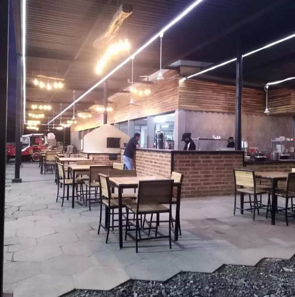 Patio, Restaurant/Places to Eat in Hotel La Aldea del Oriente