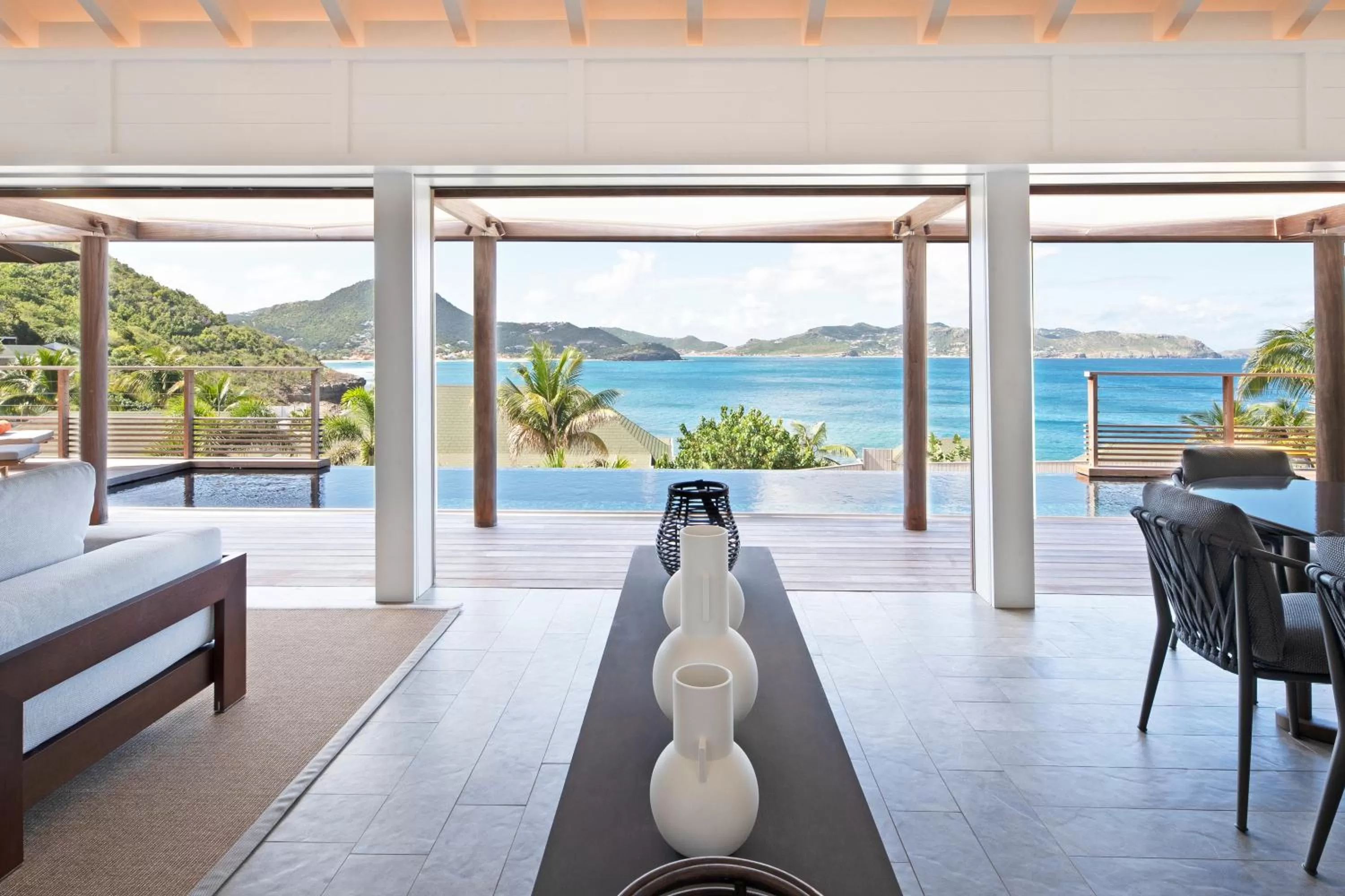Sea view in Hotel Christopher Saint Barth
