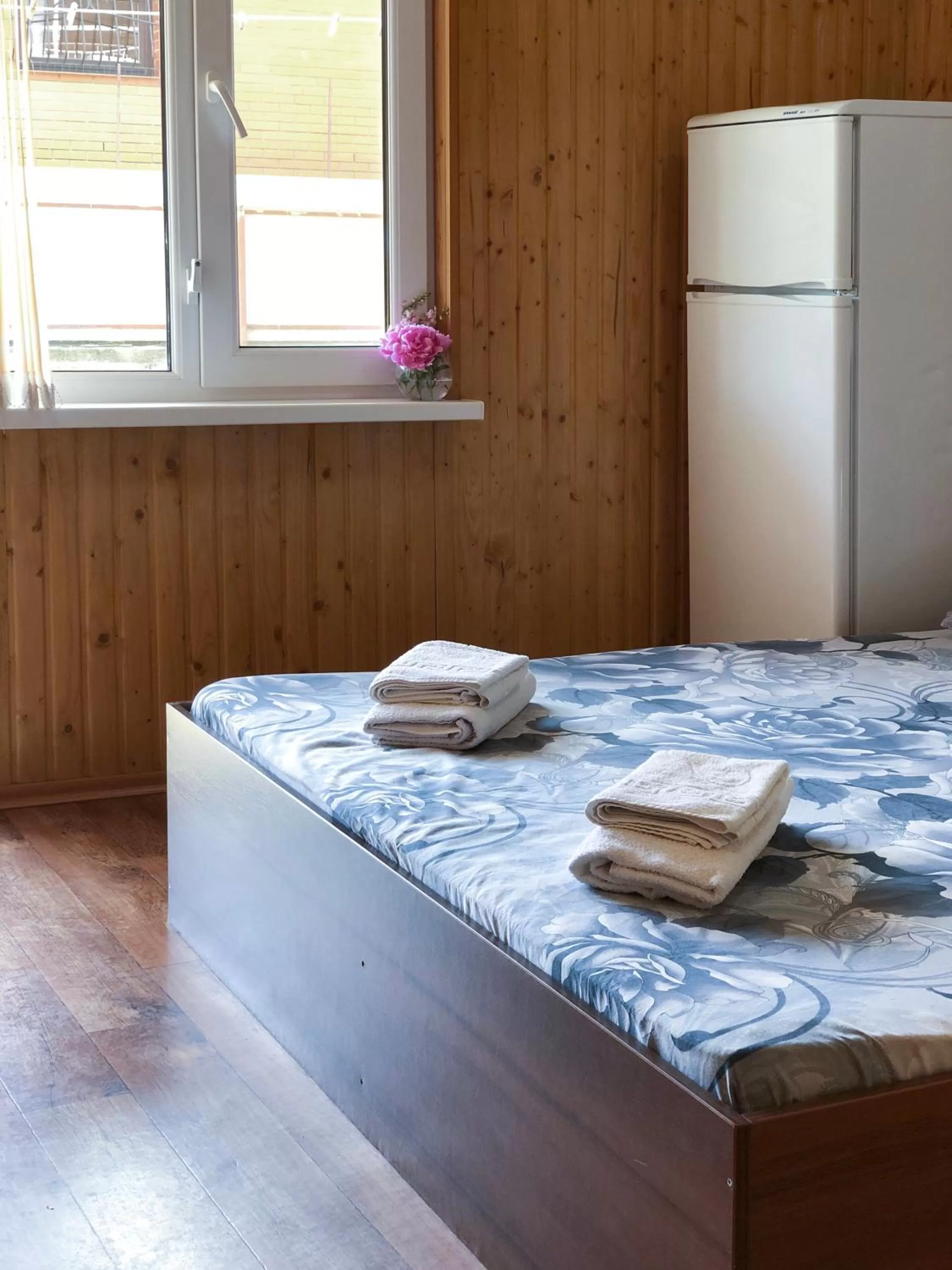 Bed in Zolotoy Bereg Hotel