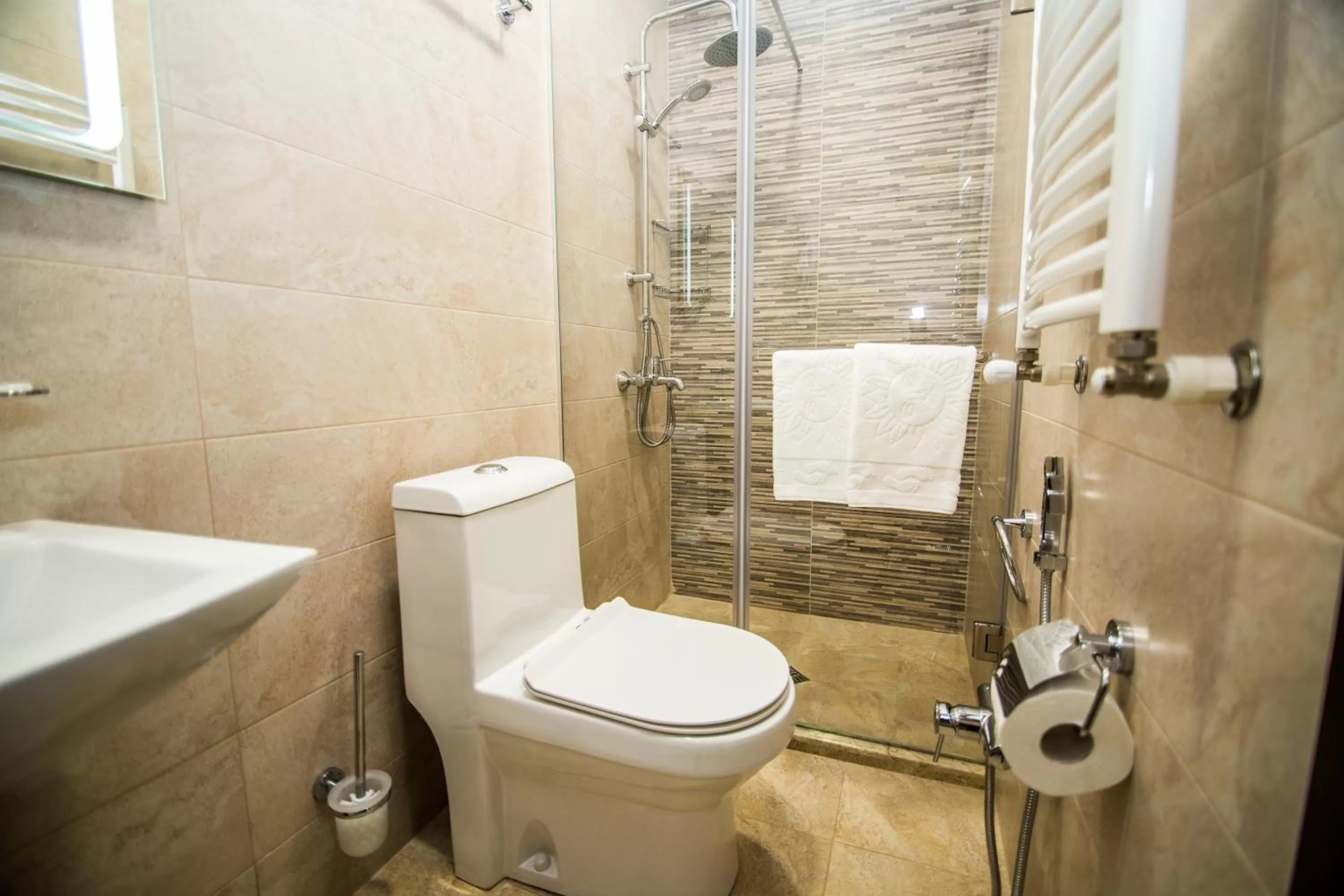 Bathroom in Milano Palace Borjomi