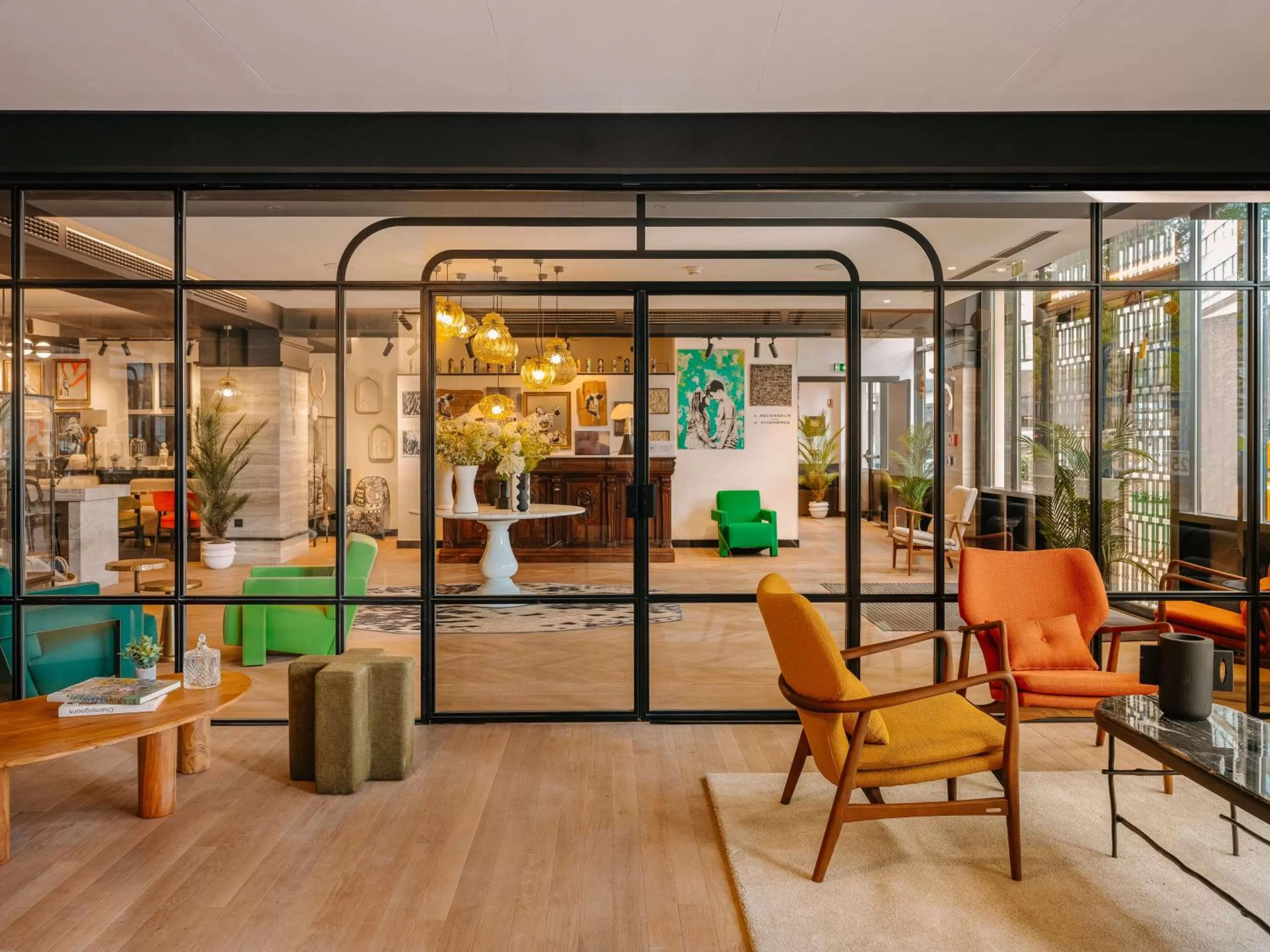 Lobby or reception in Marty Hotel Bordeaux - Tapestry Collection by Hilton