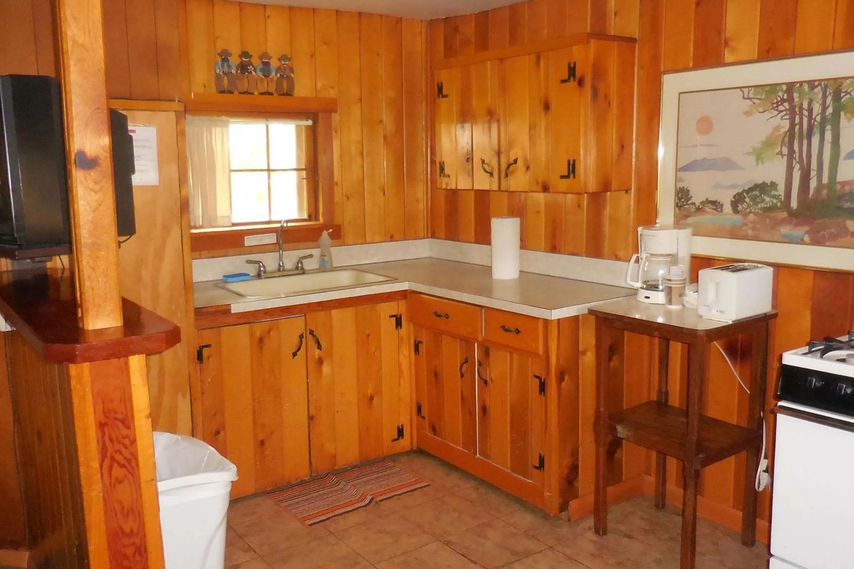 Kitchen or kitchenette in Elkhorn Lodge