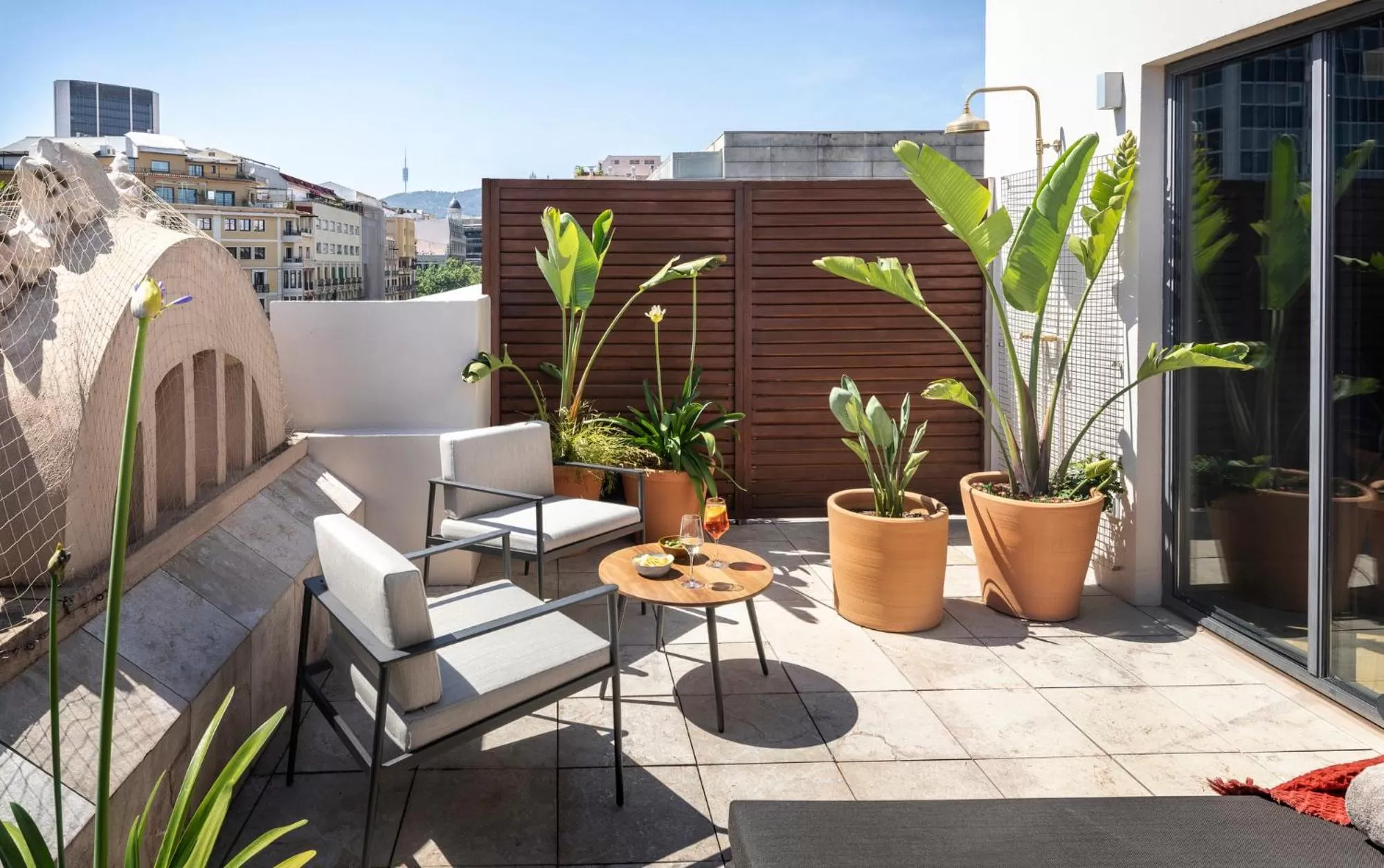 Balcony/Terrace in Hotel Casa Sagnier