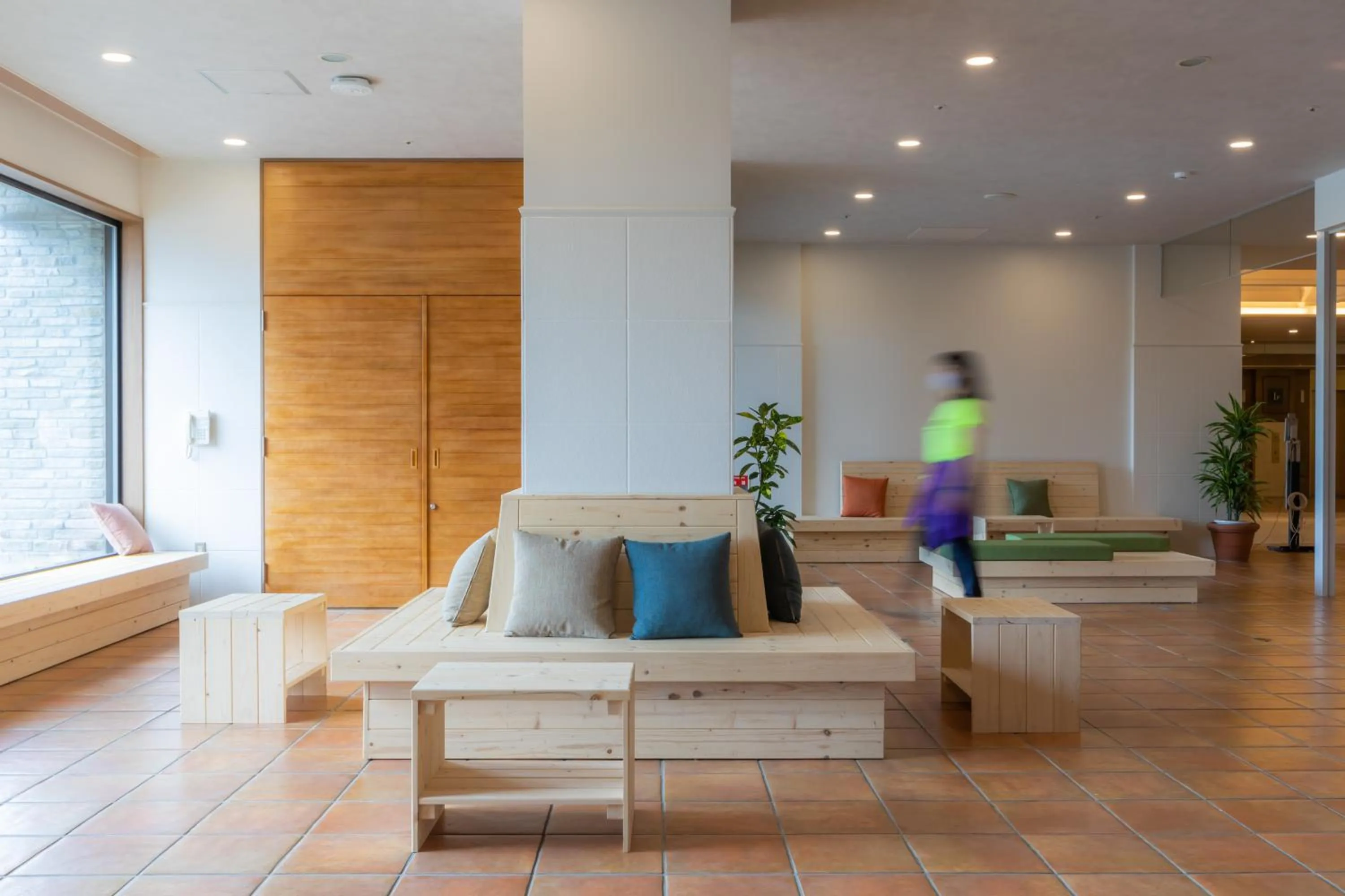 Area and facilities in Higashikawa Asahidake Onsen Hotel Bear Monte